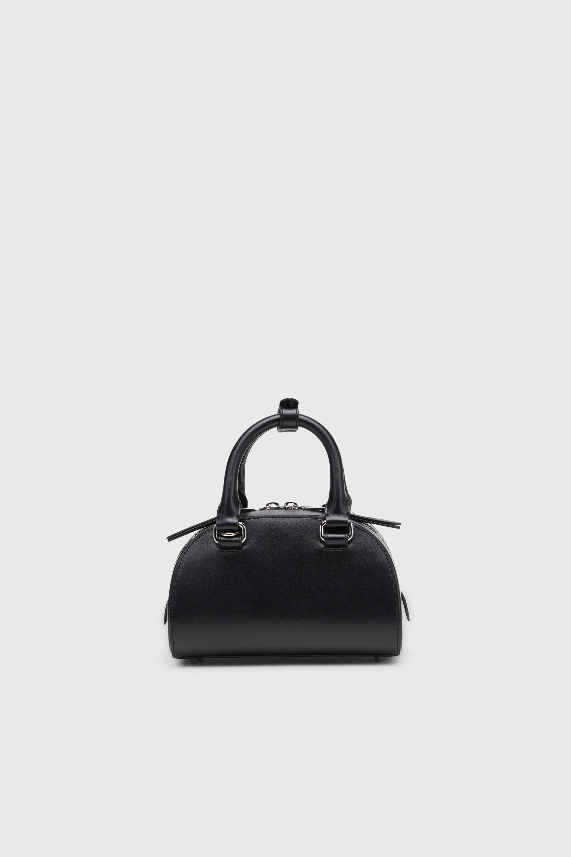 Diesel - 1DR DOME CROSSBODY, 1DR Dome - Borsa bowling mini in pelle Donna in Nero - 2