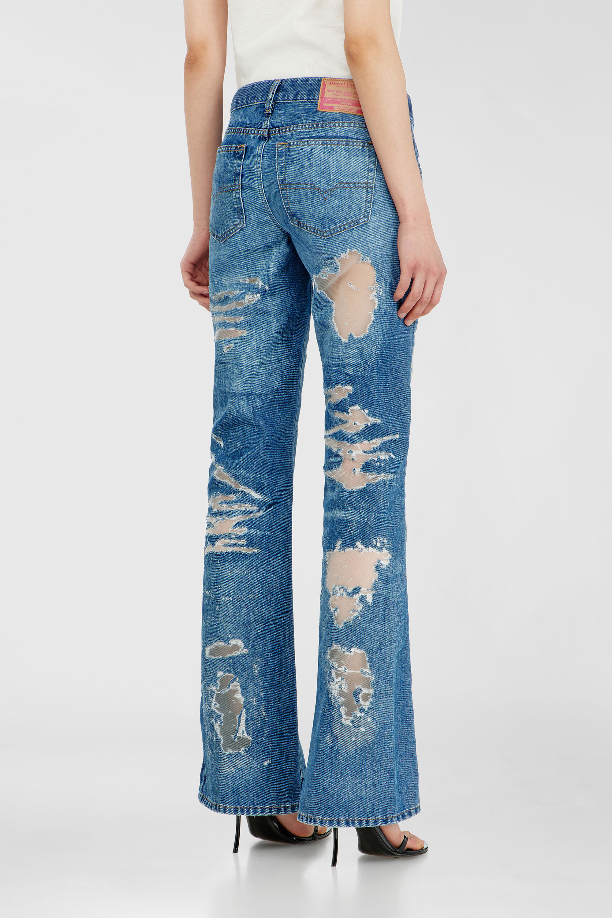 Diesel - Woman's Bootcut Jeans 1969 D-Ebbey 068ZH, Medium blue - 3