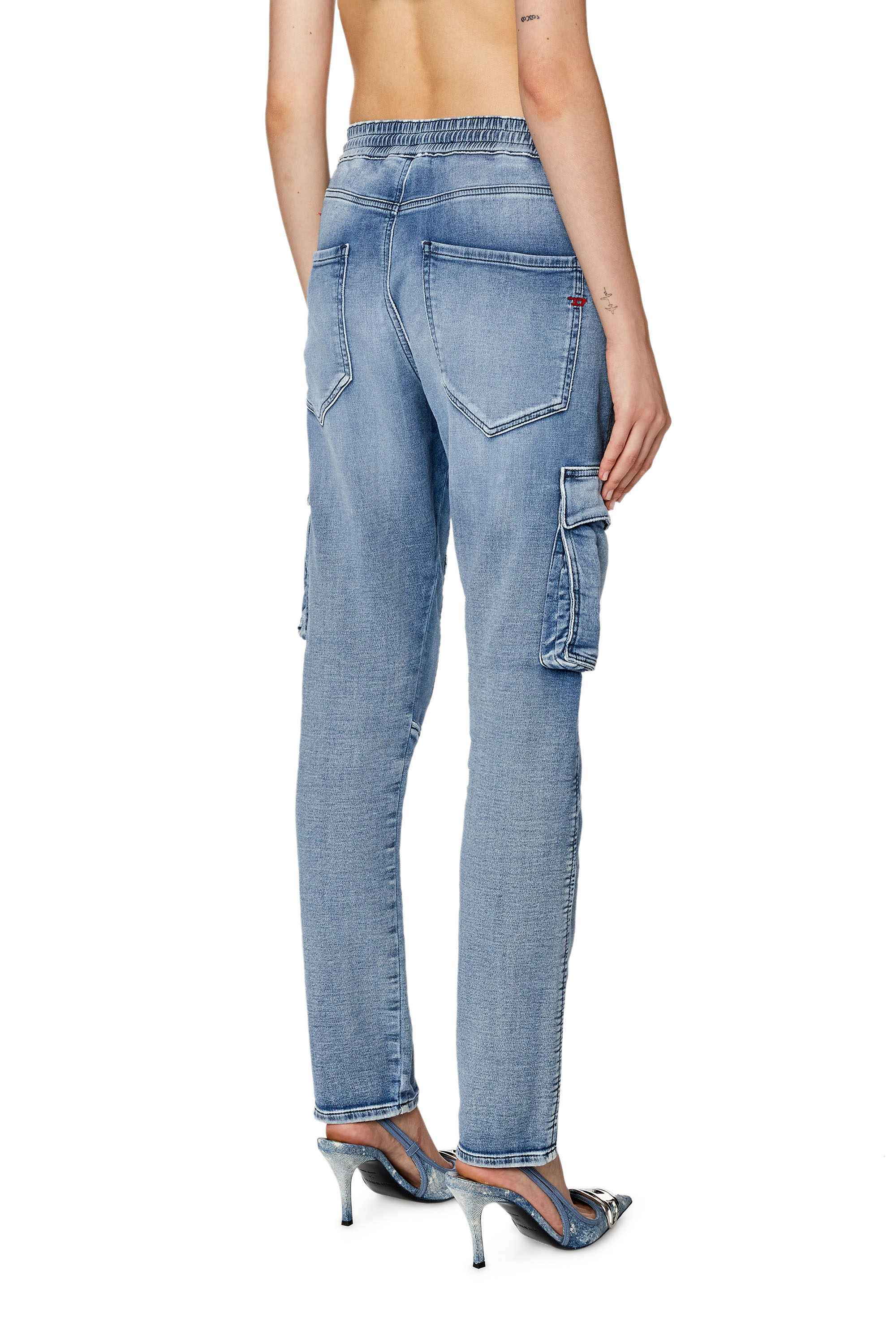 Diesel - Slim D-Ursy Track Denim 068FL, Blu medio - Image 2