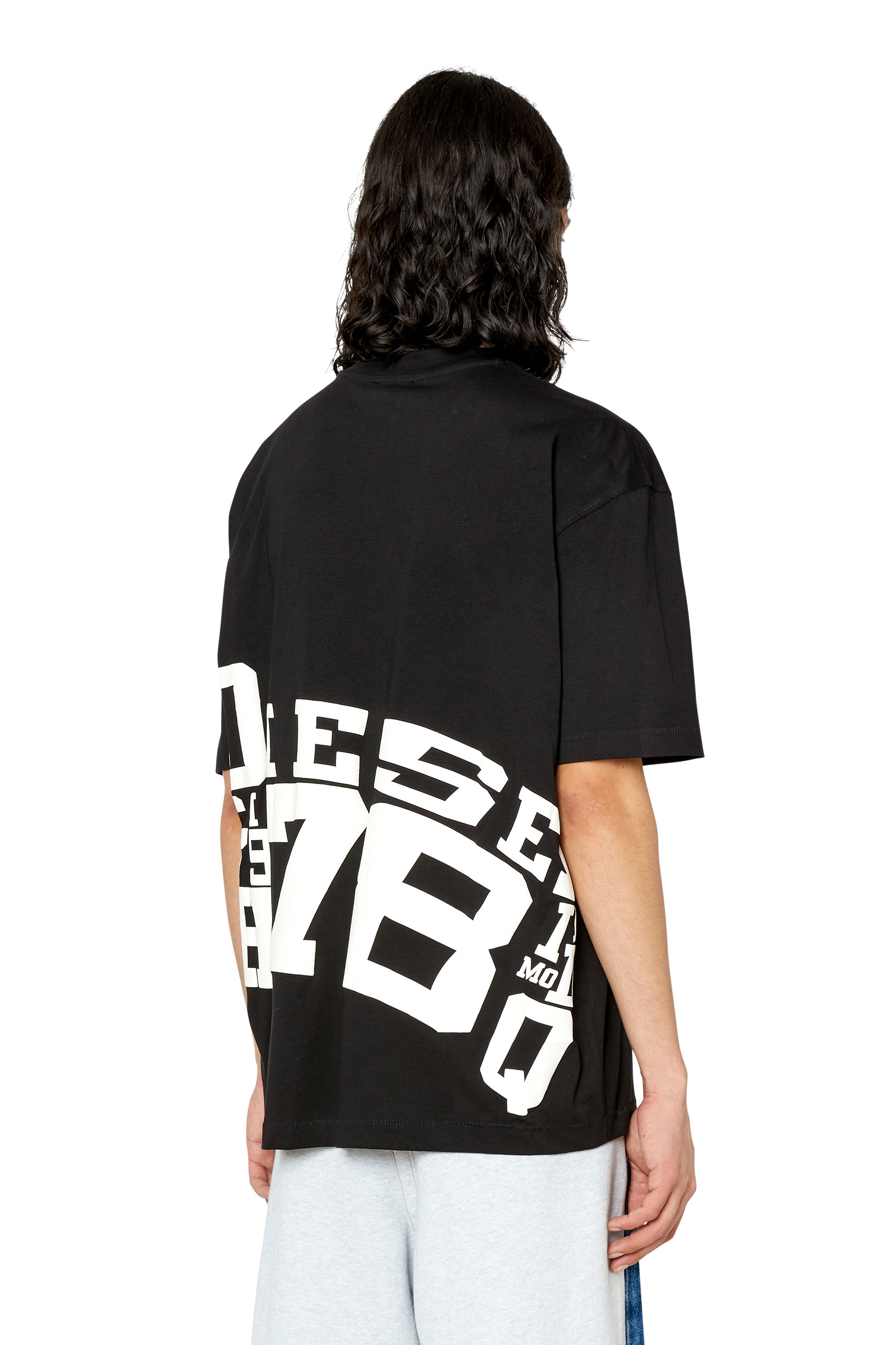 Diesel - T-WASH-G9, Nero - Image 4