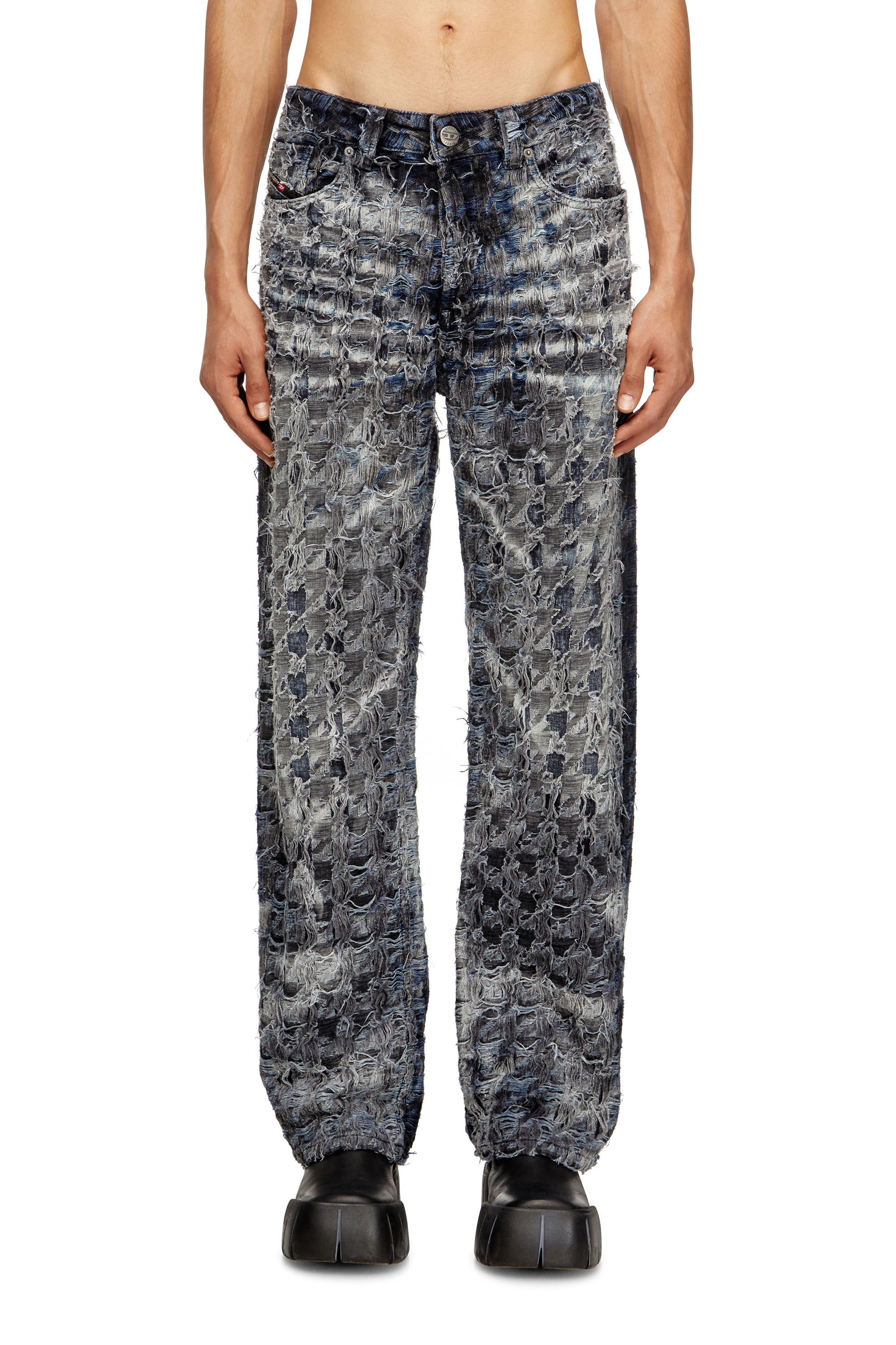 Diesel - Relaxed Jeans 1980 D-Eeper 0CEBL Uomo, Blu Scuro - Image 1