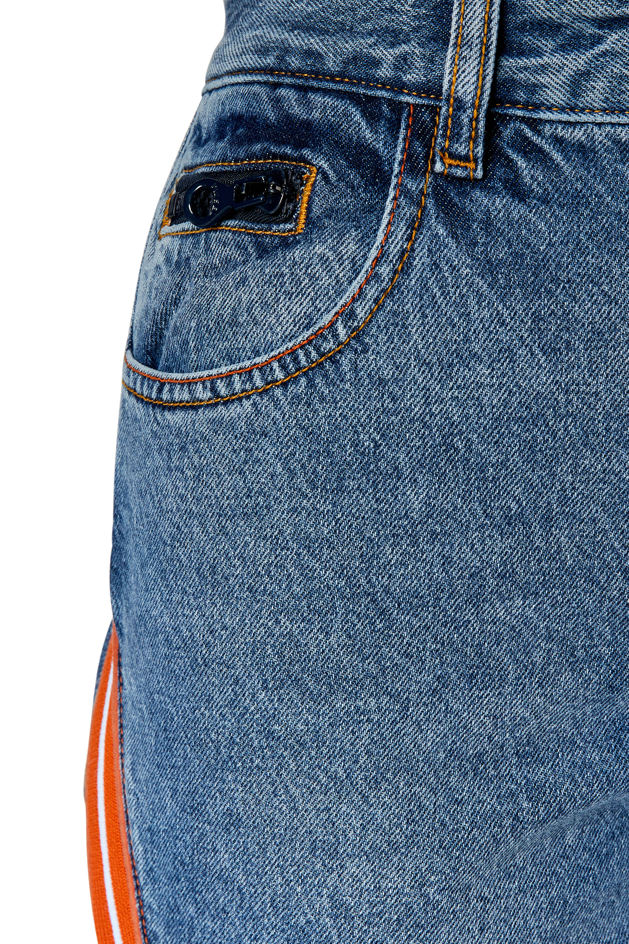 Diesel - D-Vision 0EMAT Skinny Jeans, Blu medio - Image 3