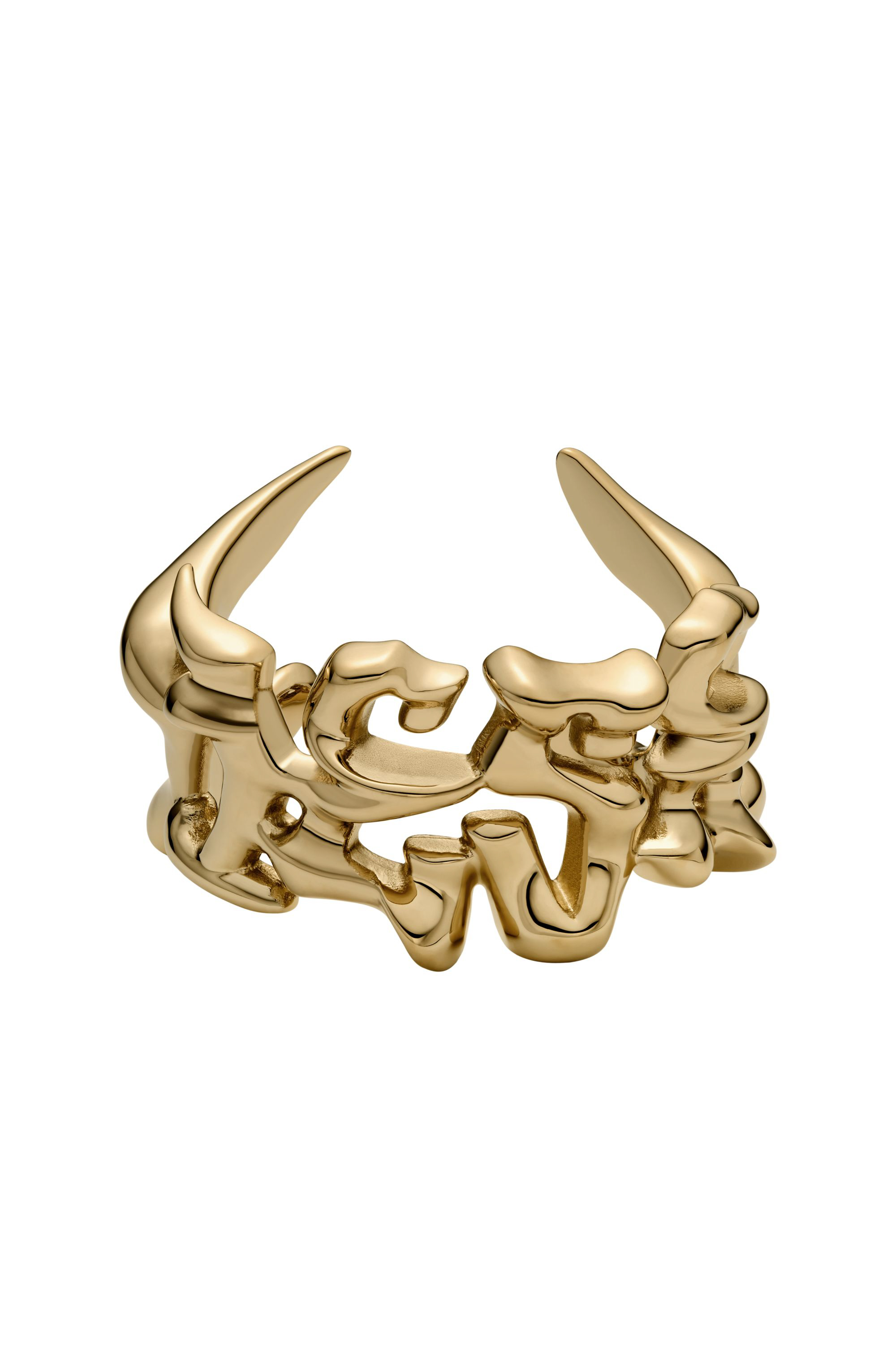 Diesel - DX1660710 JEWELLERY, Bracciale rigido in acciaio inossidabile Unisex in Oro - 1