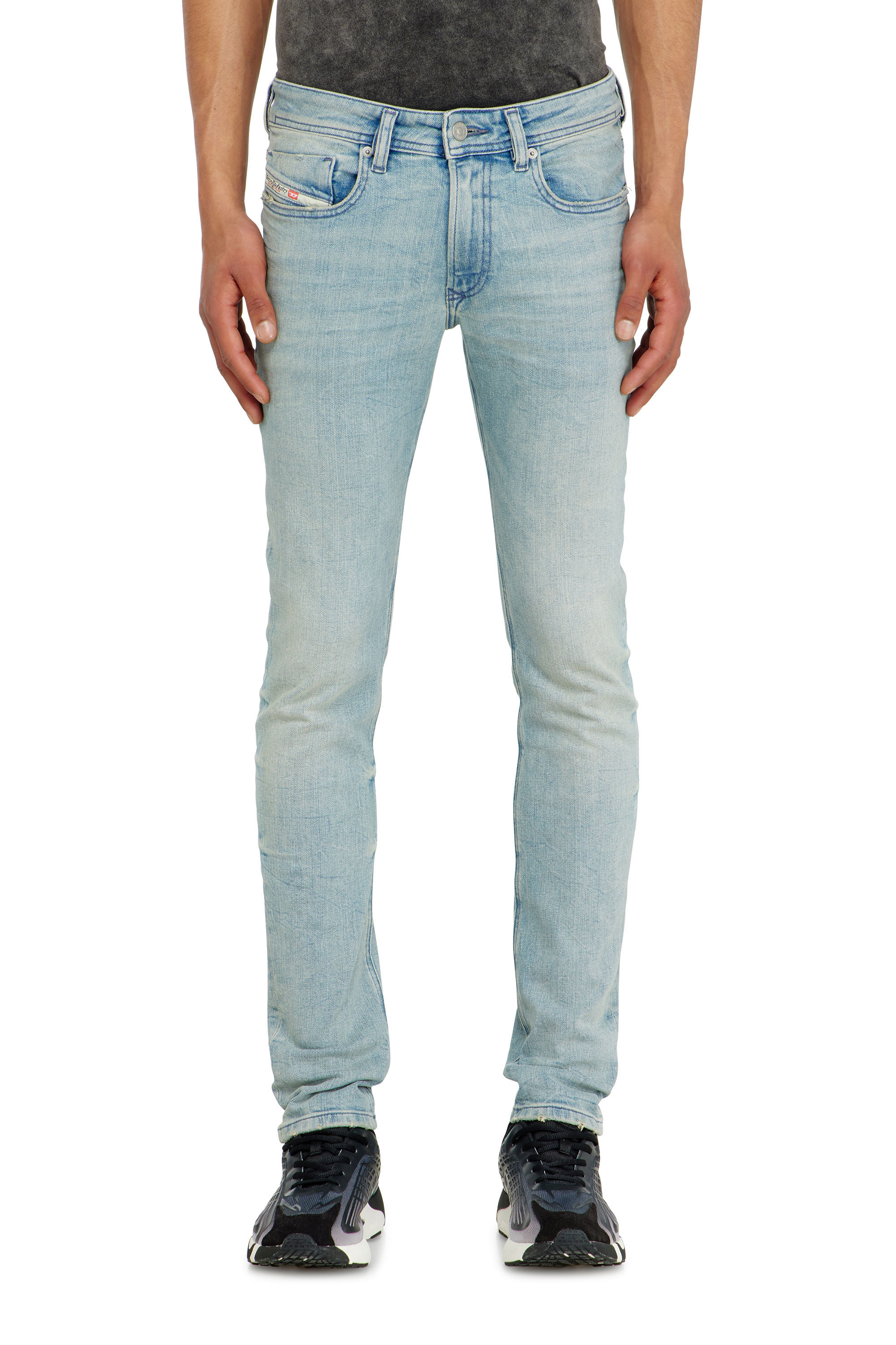 Diesel - Skinny Jeans 1979 Sleenker 0KBBF Uomo, Blu Chiaro - Image 1