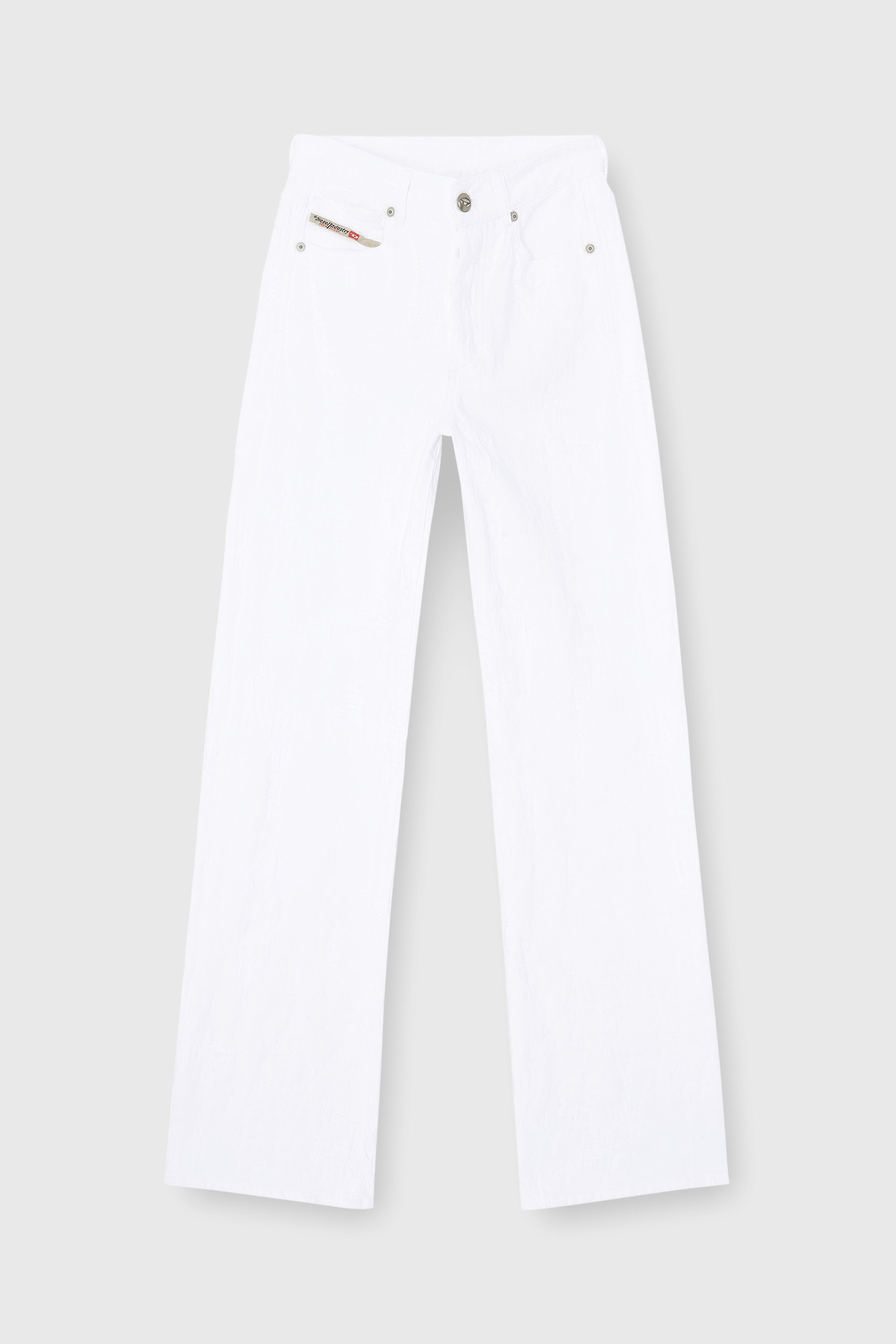 Diesel - Regular Jeans 1971 D-Sent 007EX Donna, Bianco - Image 2