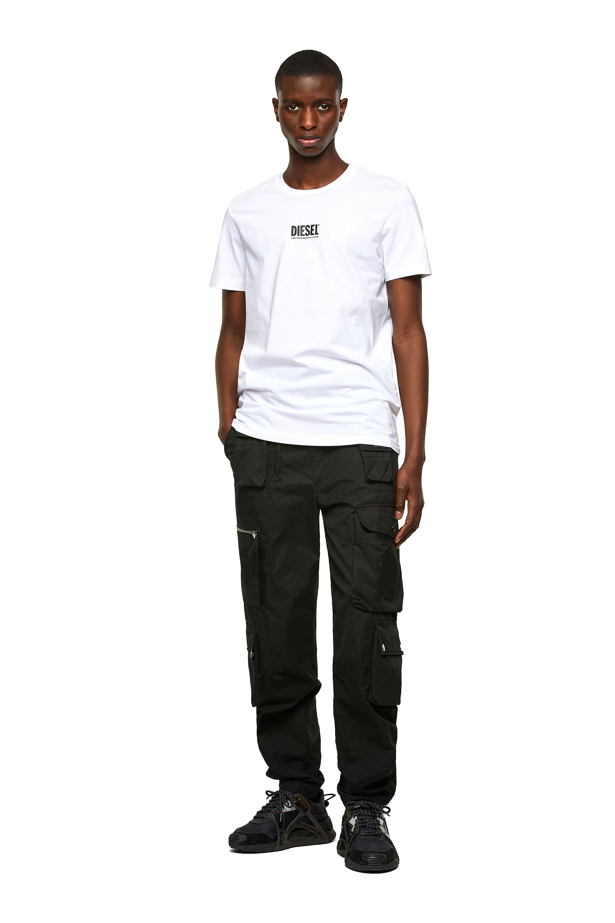 T-DIEGOS-SMALLOGO, Bianco Diesel - T-DIEGOS-SMALLOGO, Bianco - Image 1
