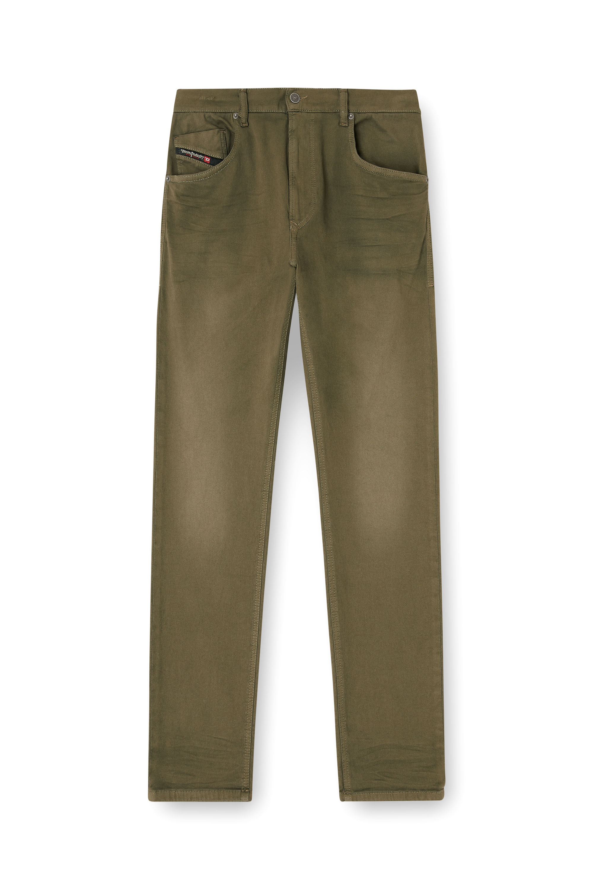 Diesel - Regular 2032 D-Krooley-BW Joggjeans&reg; 0670M Uomo, Verde Militare - Image 3