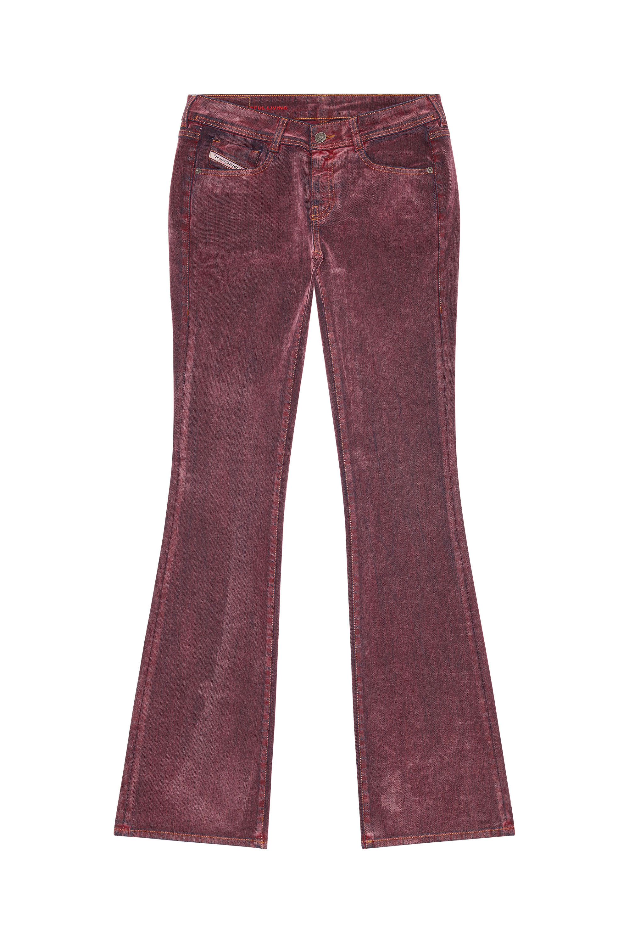 1969 D-EBBEY 0ELAH Bootcut and Flare Jeans, Nero/Grigio scuro - Jeans