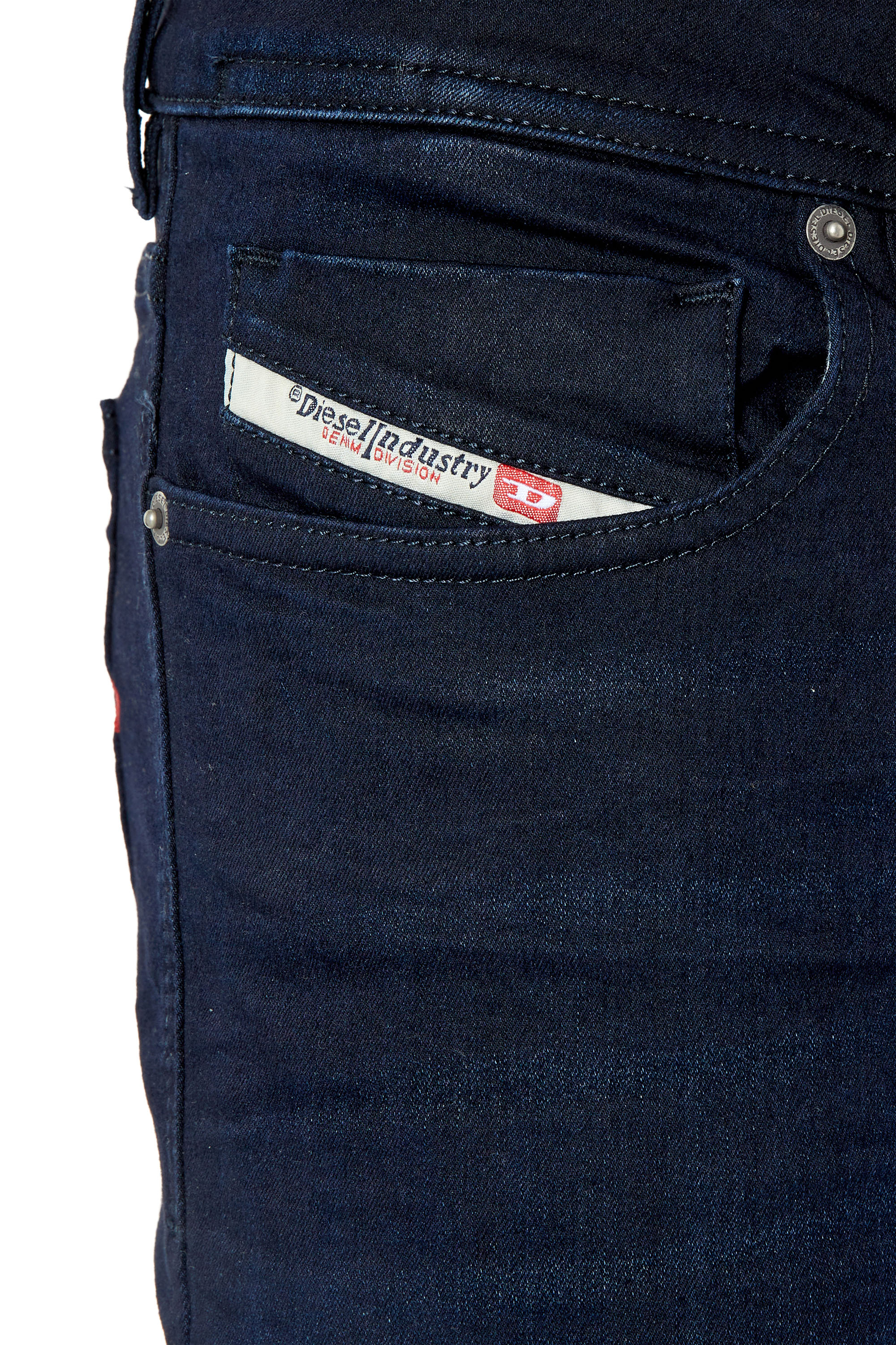 Diesel - 1979 Sleenker E095X Skinny Jeans, Blu Scuro - Image 3