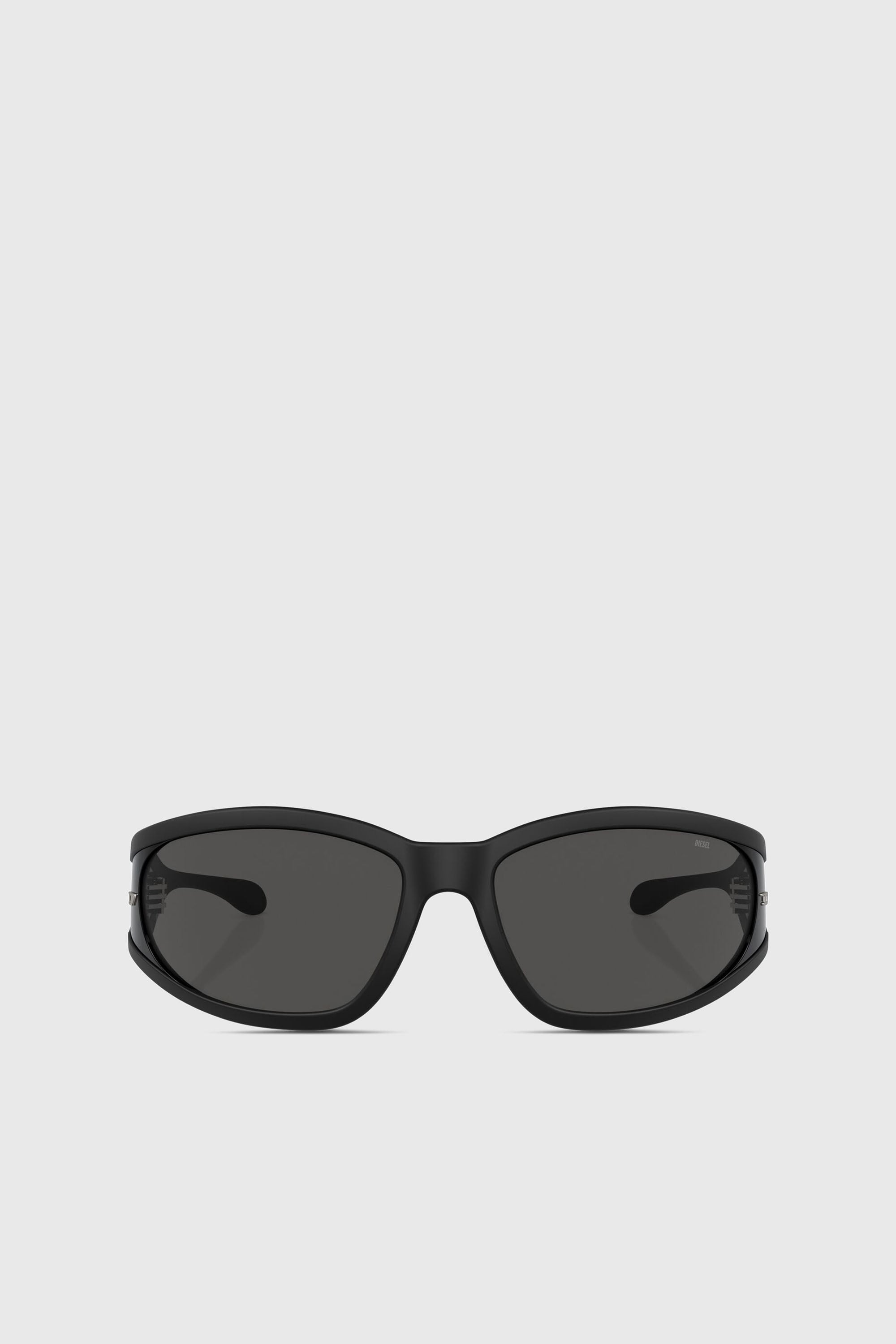 Diesel - 0DL3002, Occhiale in acetato con forma rettangolare Unisex in Nero - 1