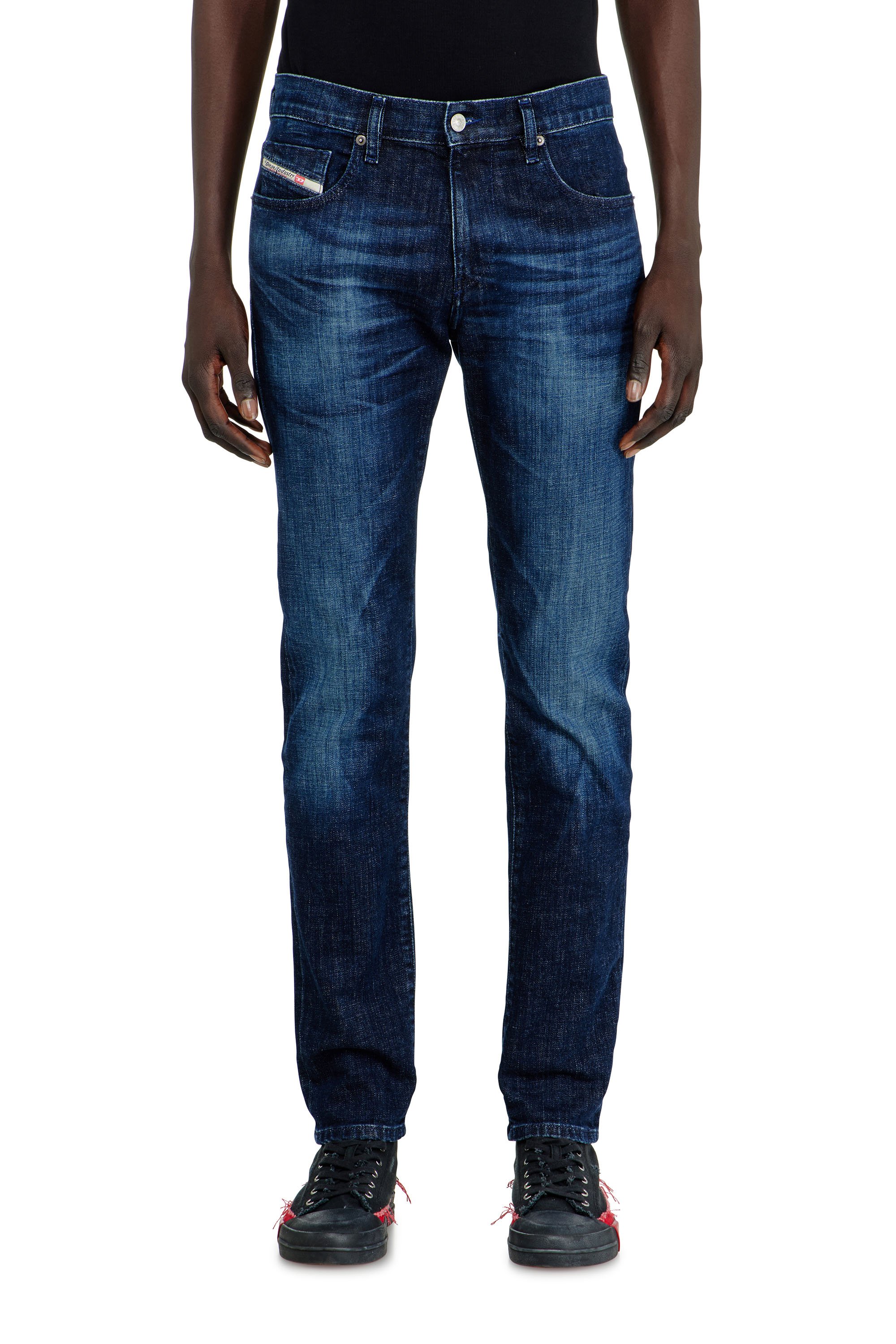 Diesel - Slim Jeans 2019 D-Strukt 0ADBL Uomo, Blu Scuro - Image 4