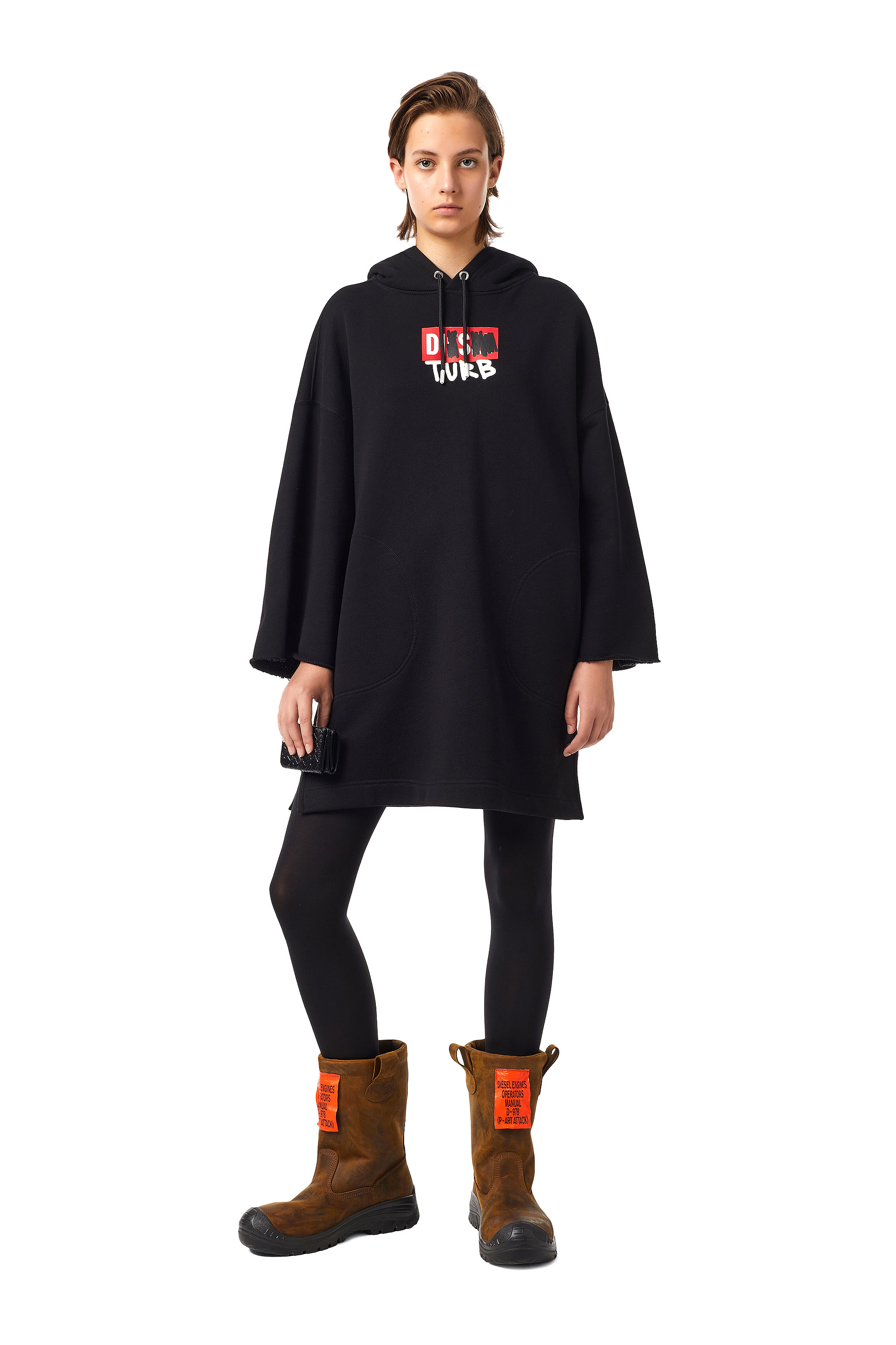 D-SHARP-HOOD, Nero - Vestiti