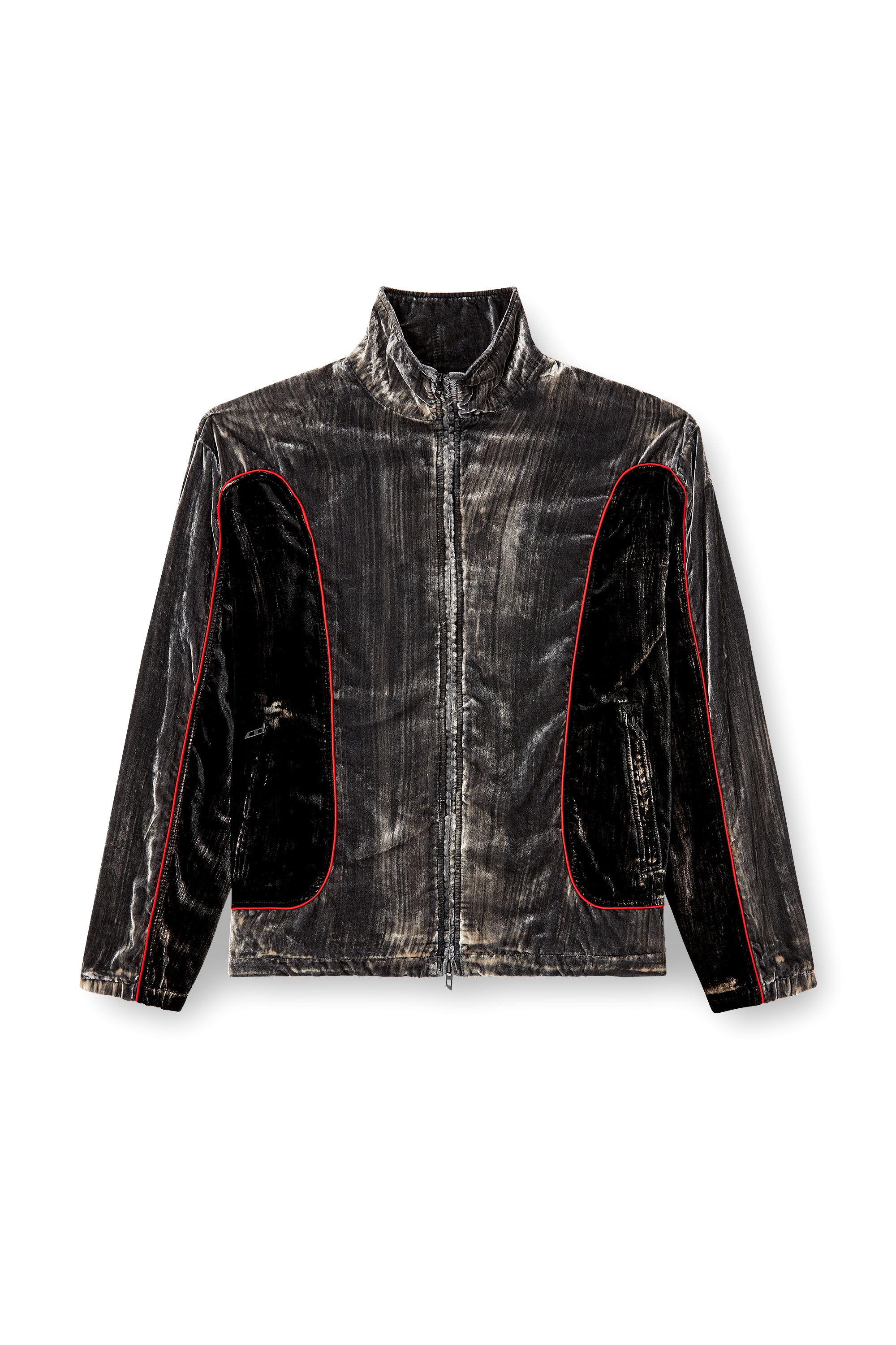 Diesel - J-HAY, Giacca sportiva in velluto distressed Uomo in ToBeDefined - 3
