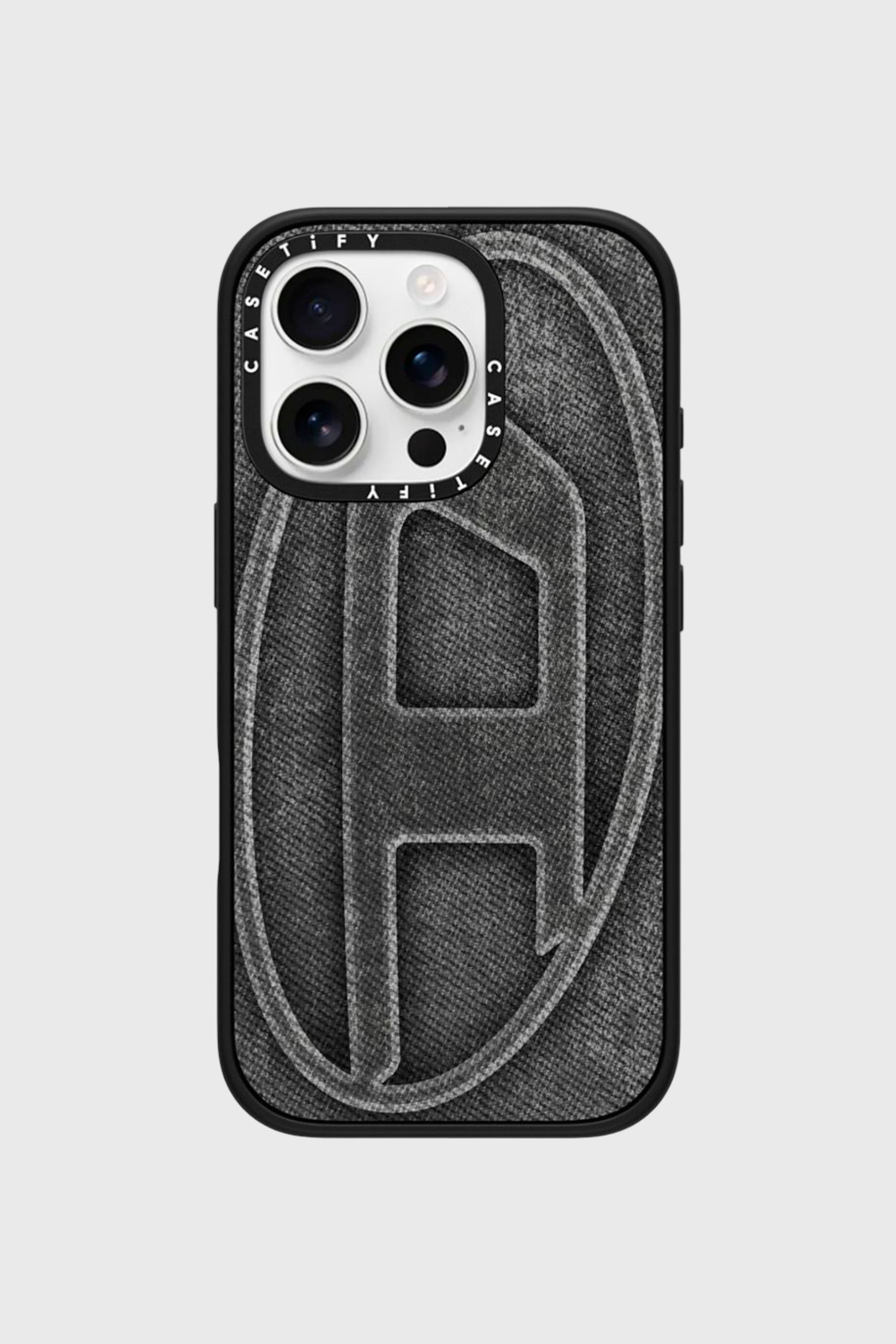Diesel - 60577 MOULDED CASE, Custodia Oval D impact per iPhone 16 Pro Unisex in Nero - 1