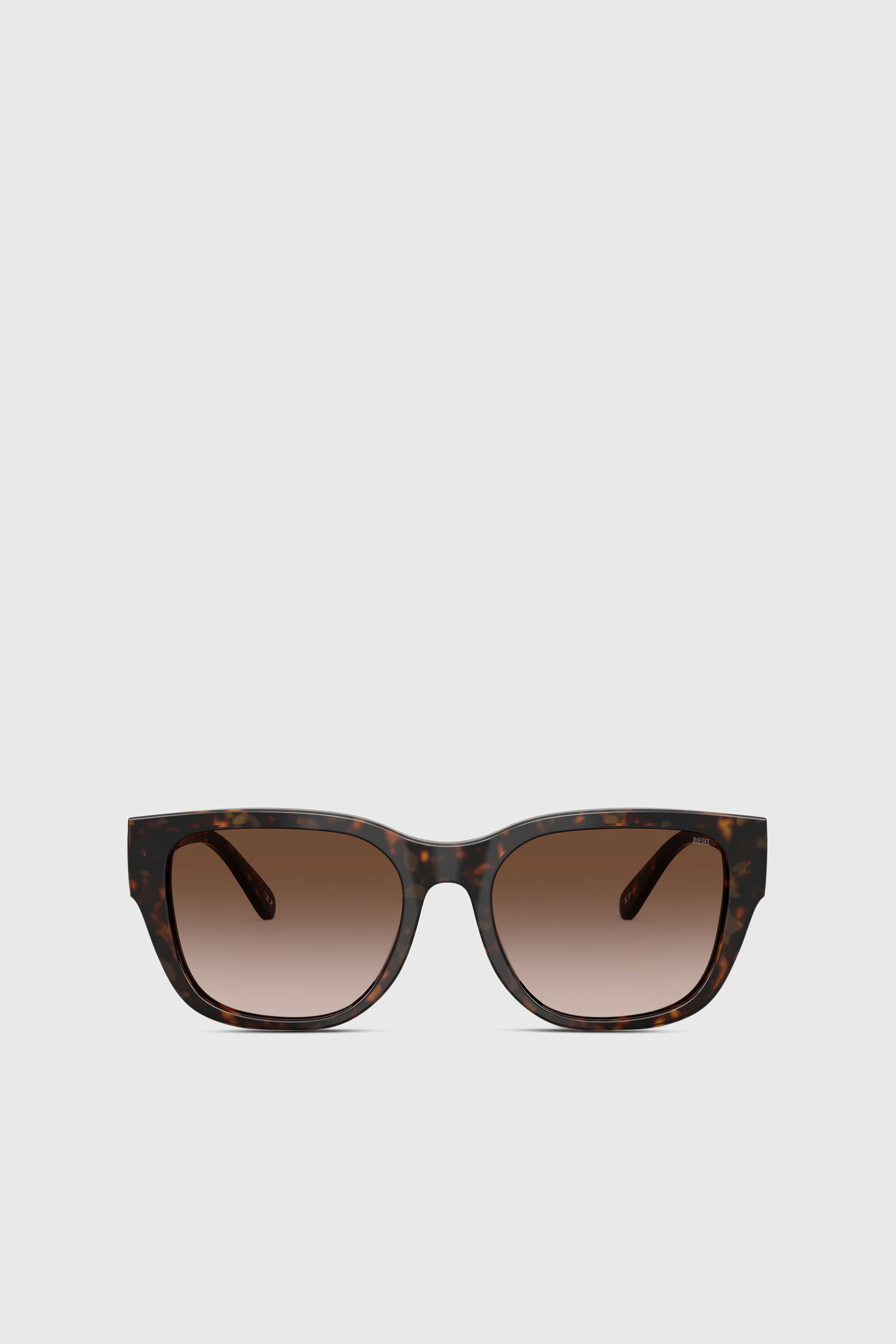 Diesel - 0DL2005, Occhiali da sole quadrati Unisex in Marrone - 1