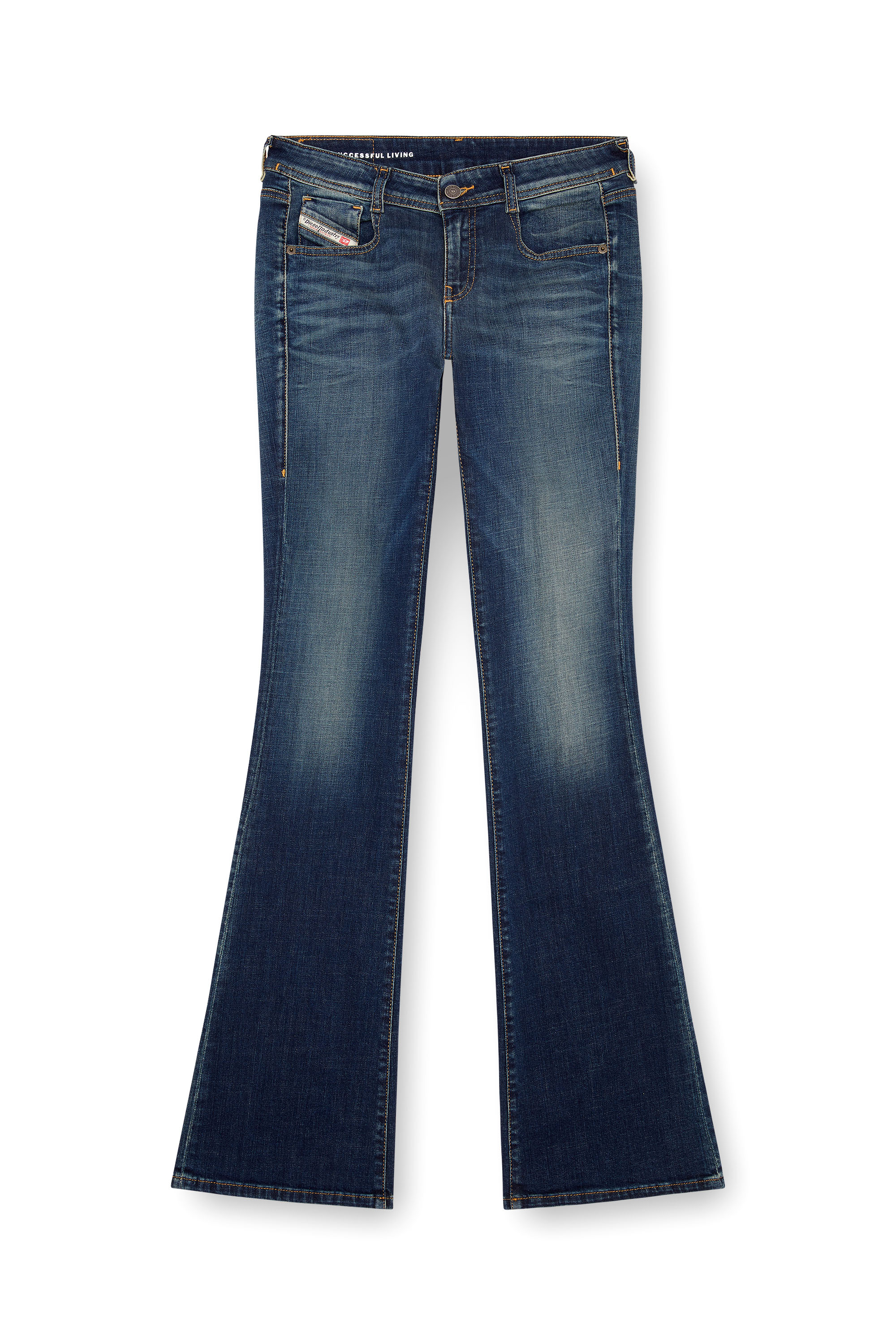 Diesel - Donna Bootcut and Flare Jeans 1969 D-Ebbey 09J20, Blu Scuro - Image 5