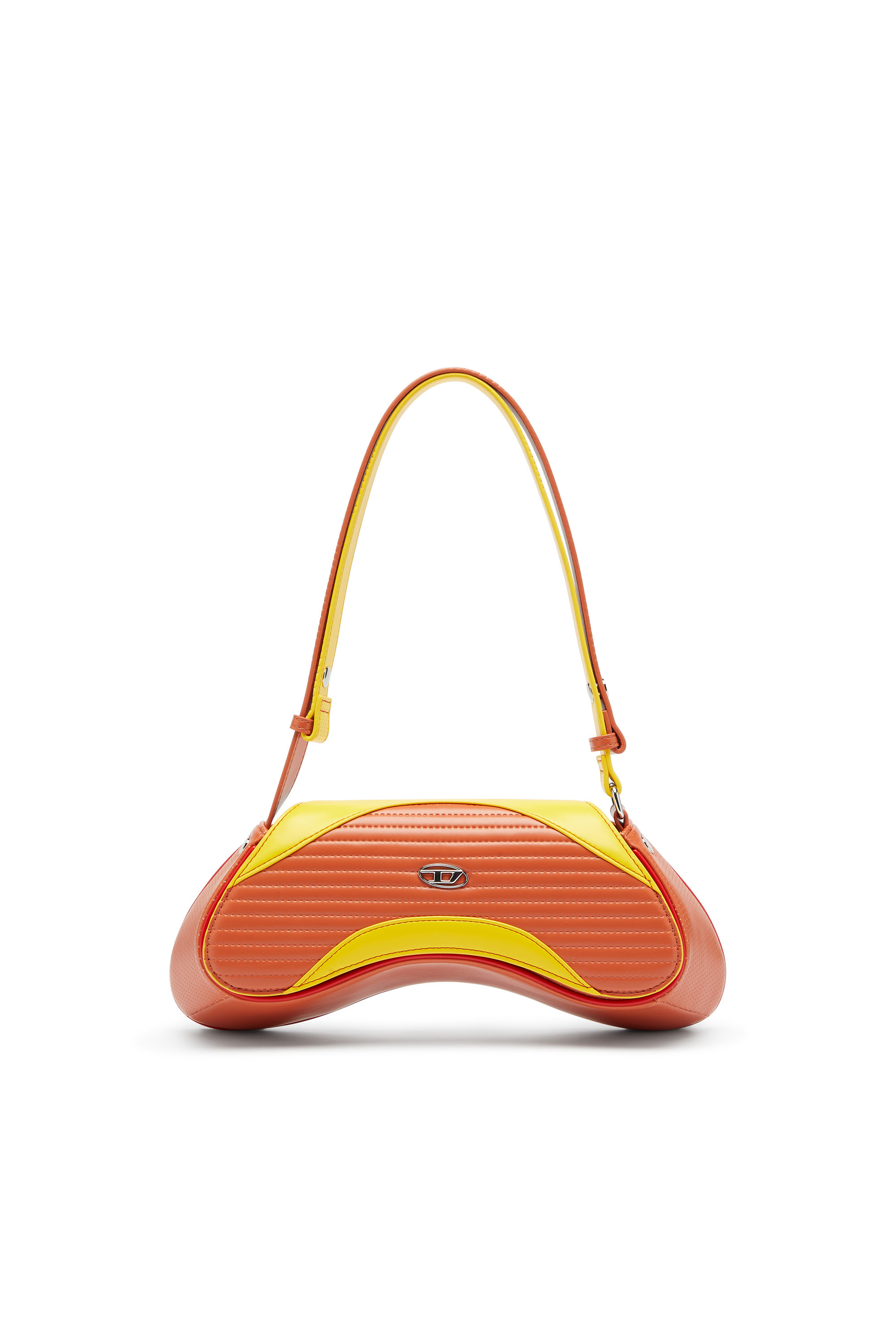 Diesel - PLAY CROSSBODY, Play - Borsa a tracolla in PU trapuntato e traforato Donna in Multicolor - 1