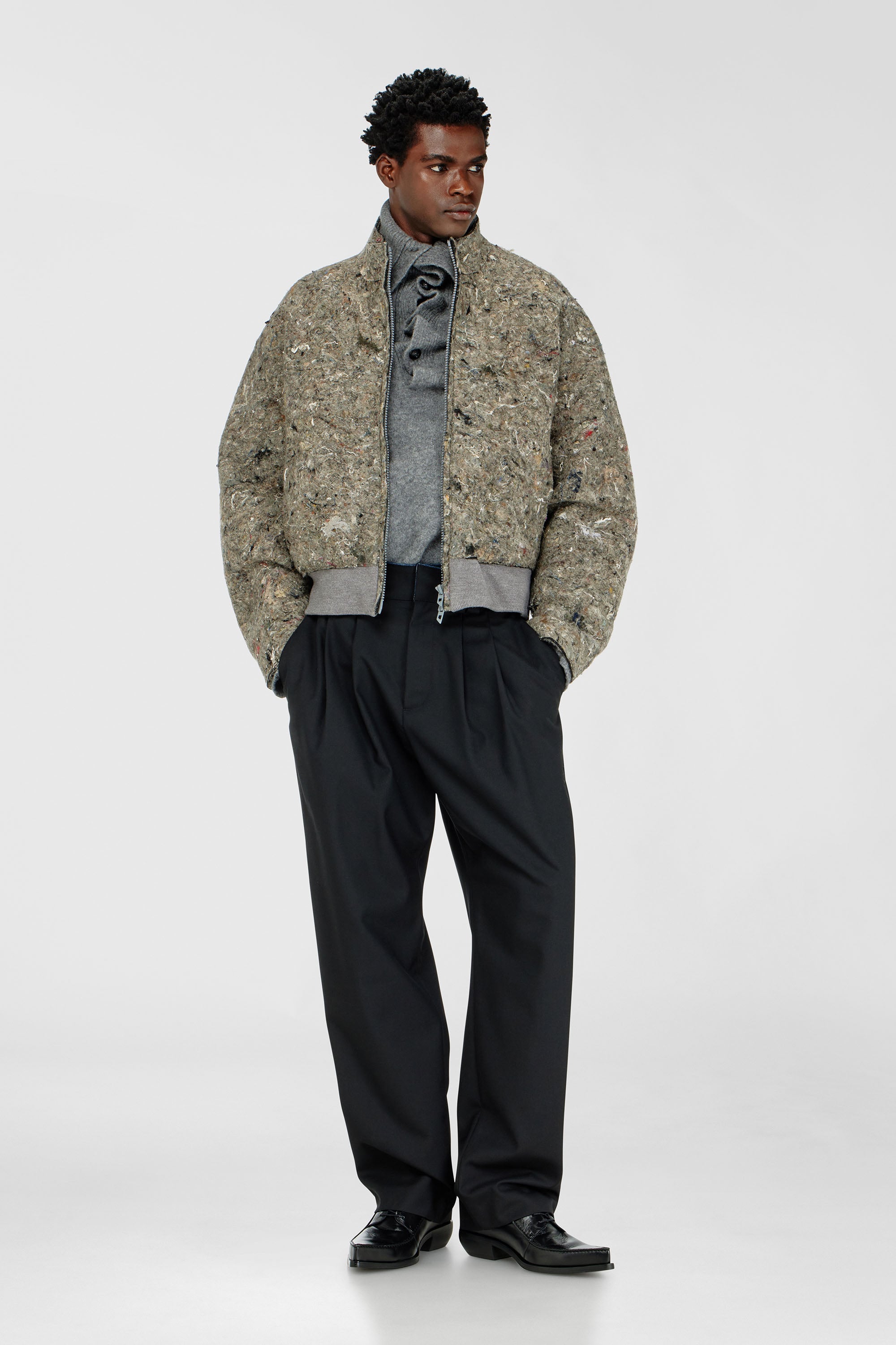 Diesel - P-HIT-COOL, Pantaloni sartoriali con dettaglio in denim Uomo in ToBeDefined - 1