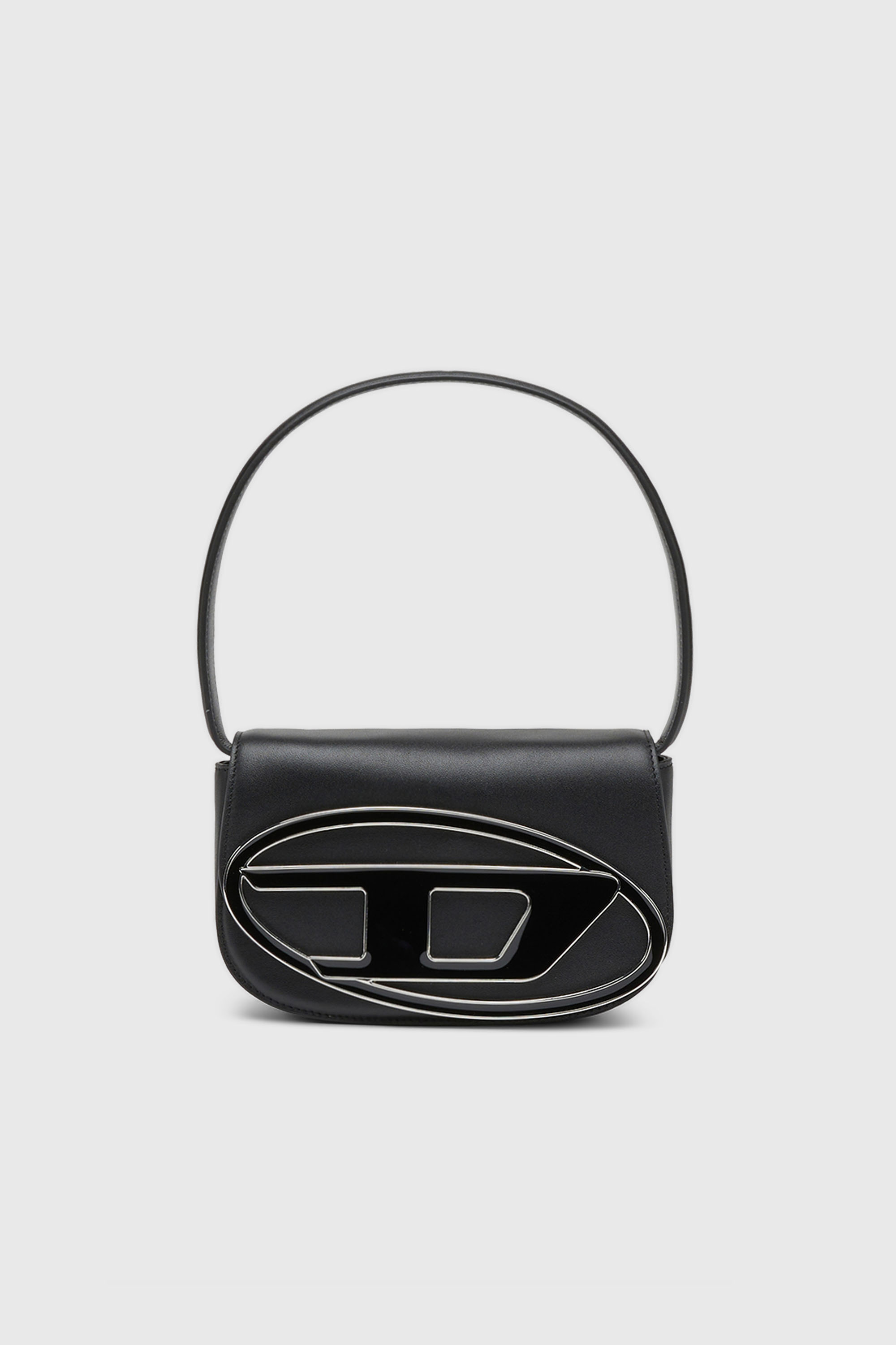 Diesel - 1DR, 1DR - Iconica borsa a spalla in nappa Donna in Nero - 1