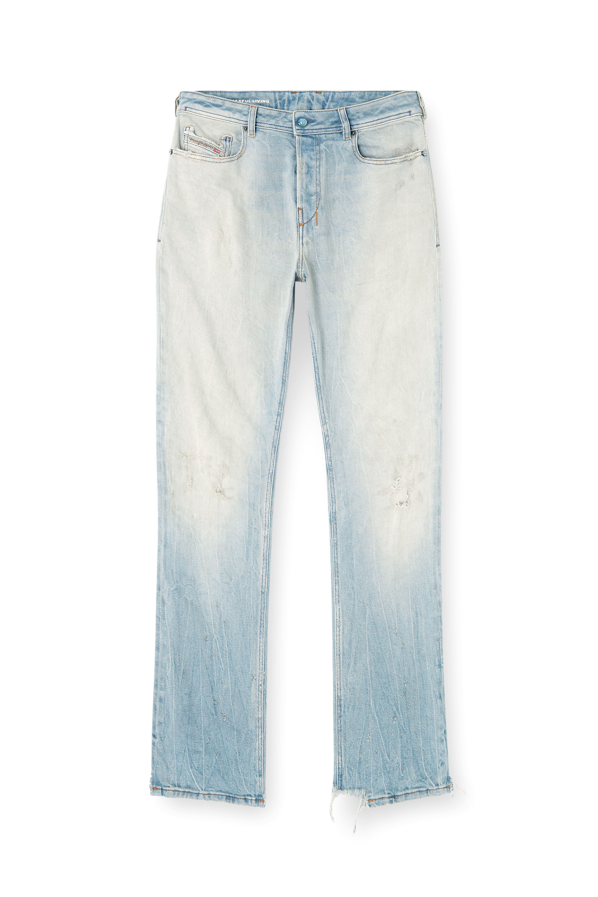 Diesel - Bootcut Jeans 2007 Zatiny 09N47 Uomo, Blu Chiaro - Image 3