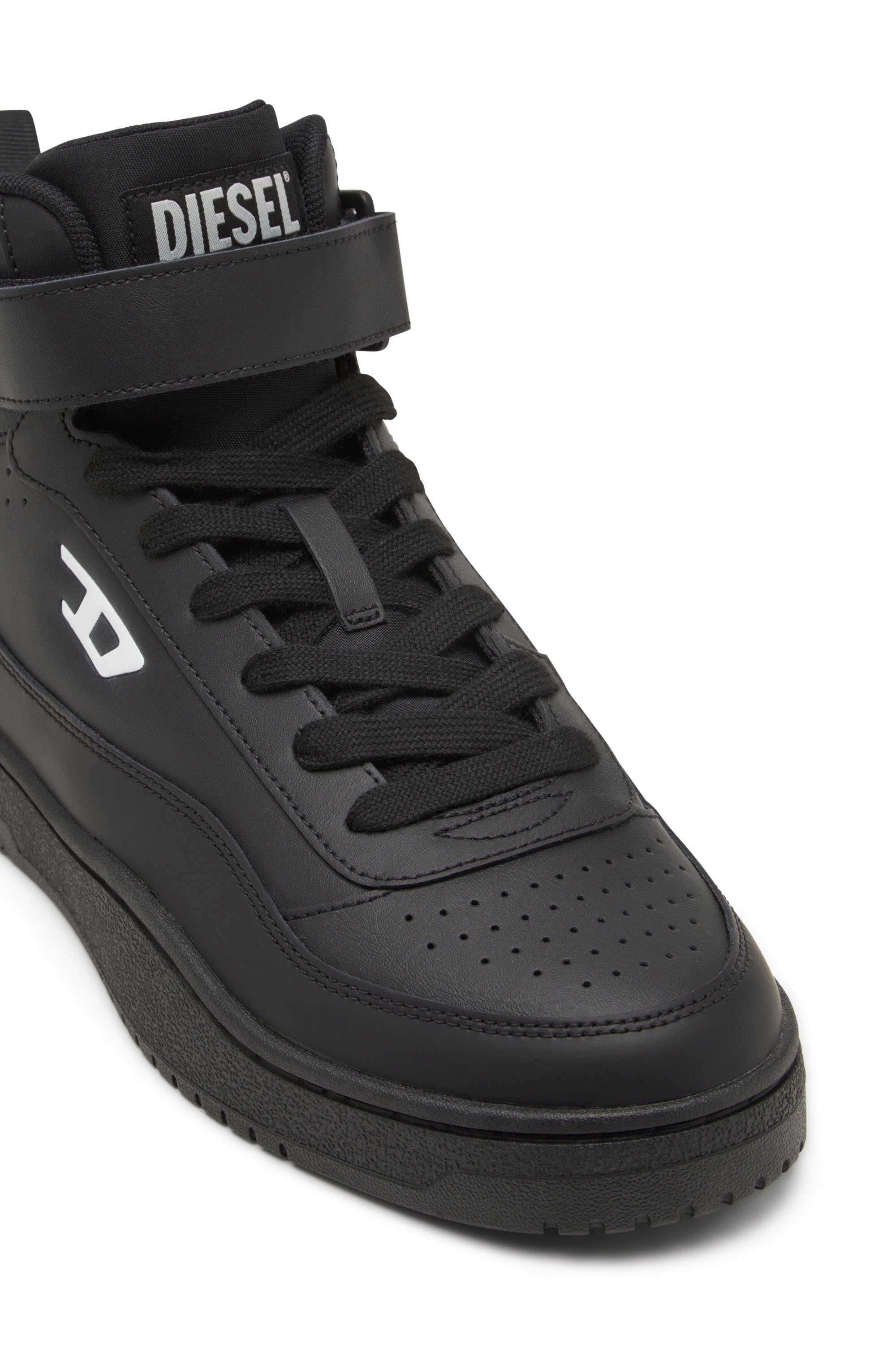 Diesel - S-TRACKER-D MID, S-Tracker-D-Sneaker mid top Uomo in Nero - 4