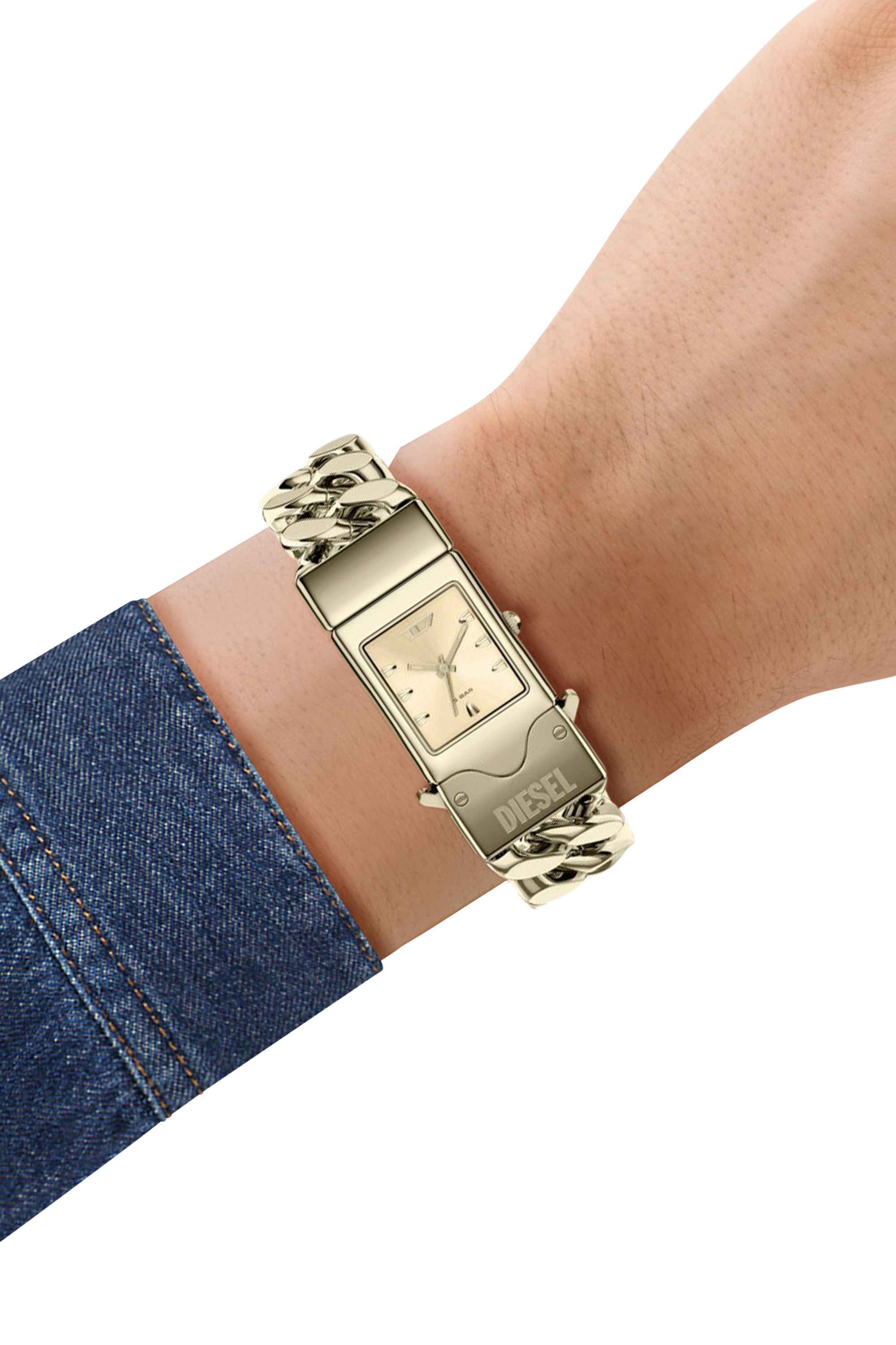 Diesel - DZ2235 WATCH, Orologio Closer in acciaio inox color oro Uomo in Oro - 4