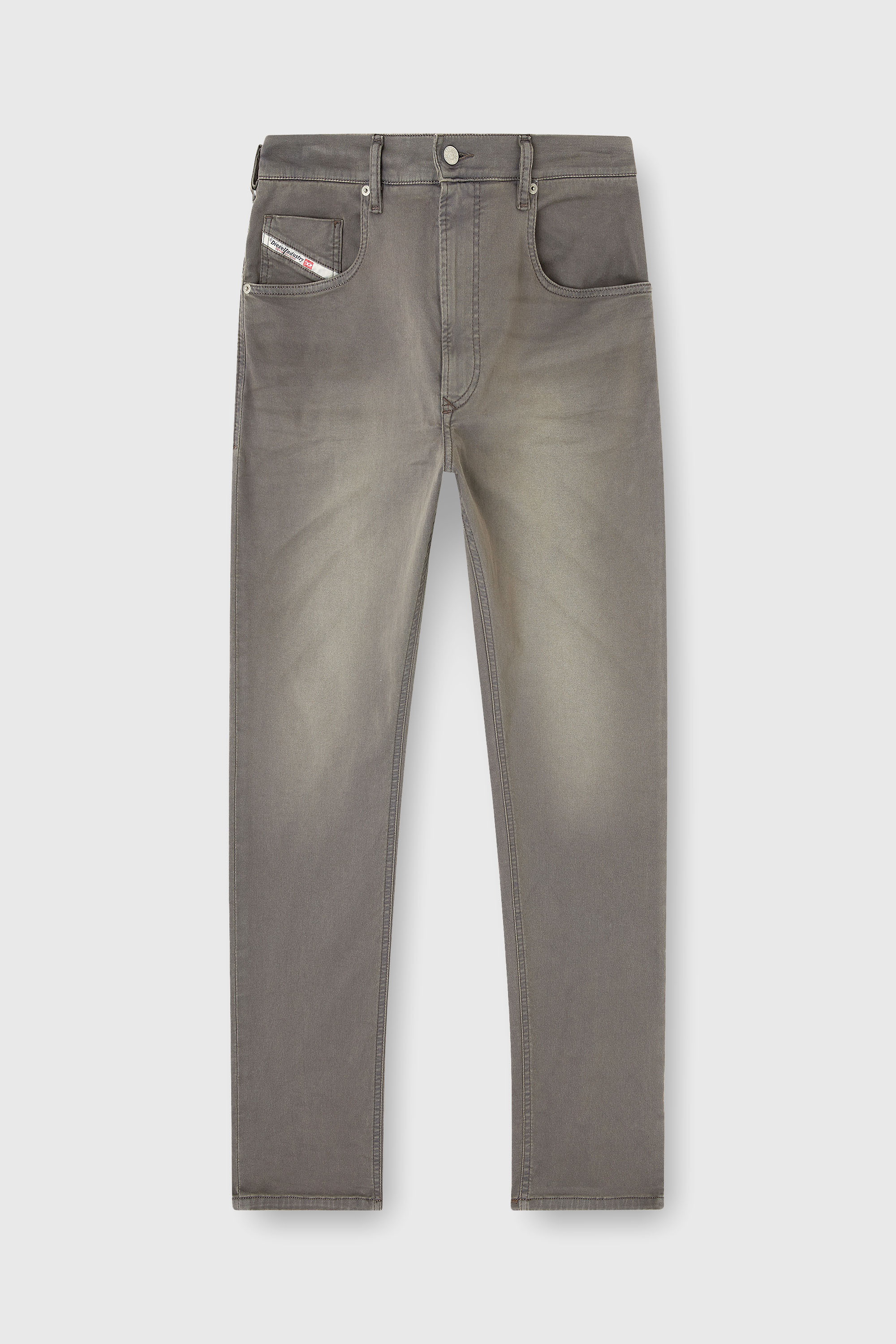 Diesel - Regular 2032 D-Krooley-BW Joggjeans&reg; 0670M Uomo, Grigio - Image 4