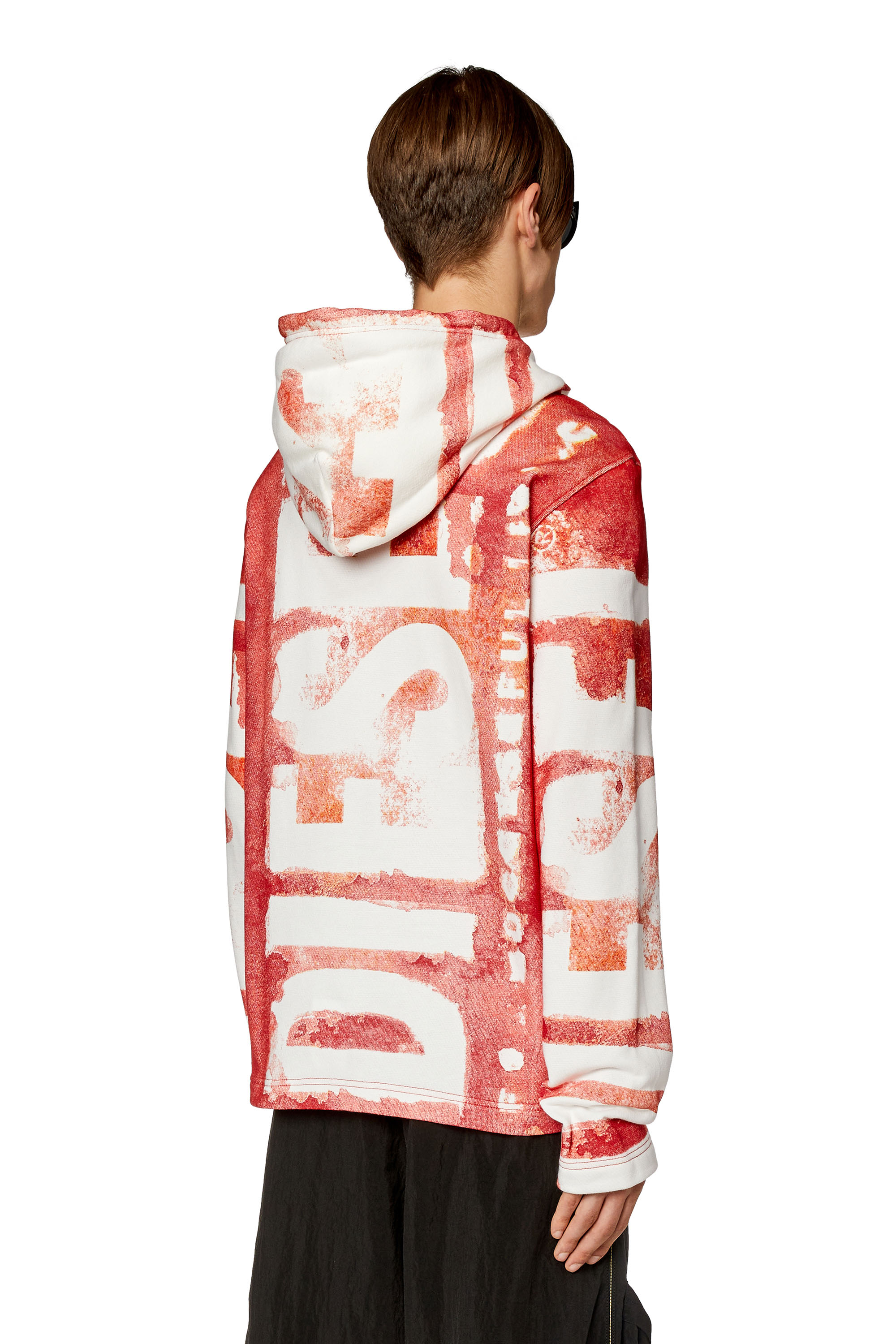 Diesel - S-GINY-HOOD, Rosso - Image 3