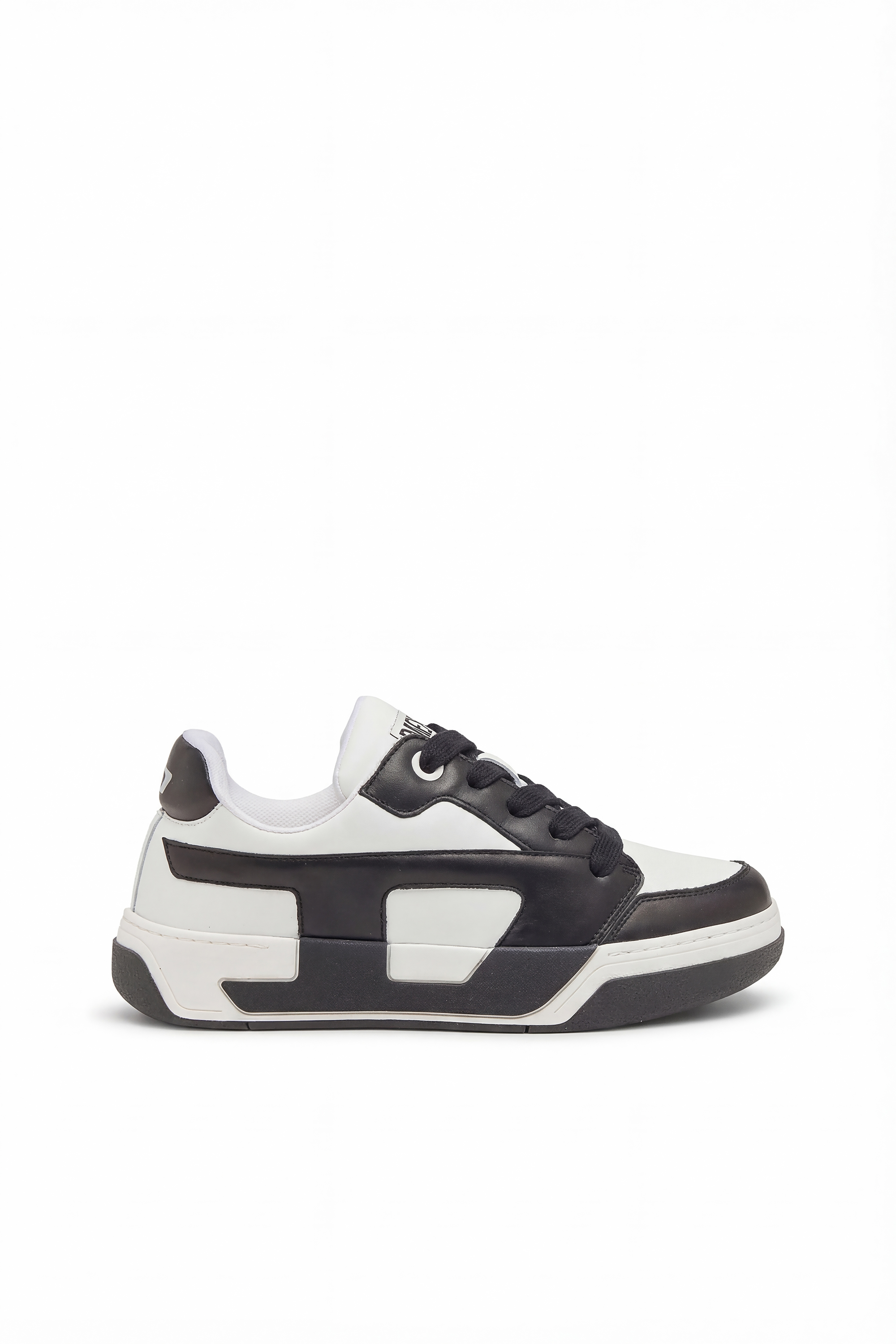 Diesel - S-D-OLLIE LOW, S-D-Ollie-Sneaker da uomo in pelle color block Uomo in Bianco - 1