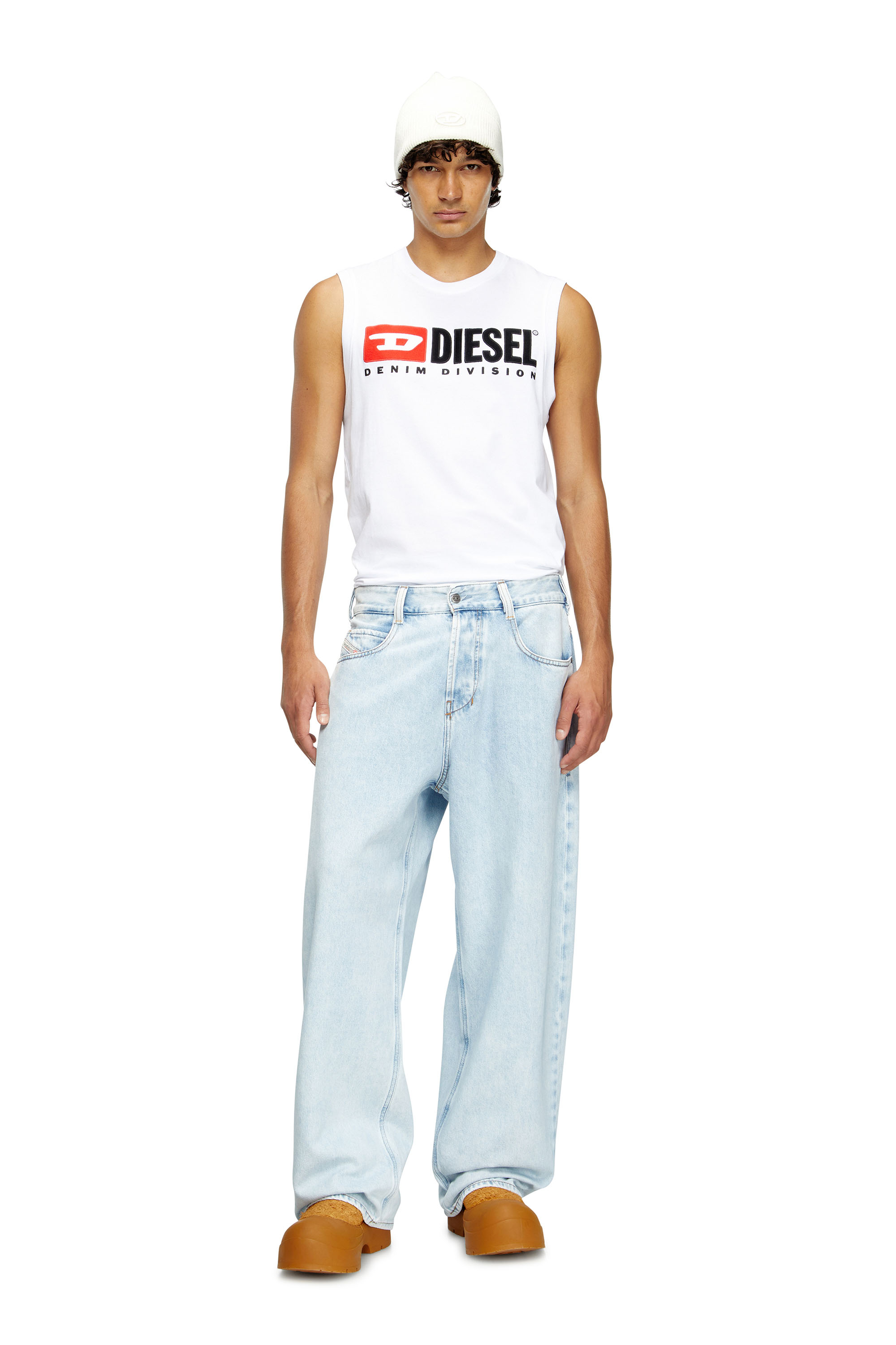 Diesel - Relaxed Jeans 1997 D-Enim 09M74 Unisex, Blu Chiaro - Image 2
