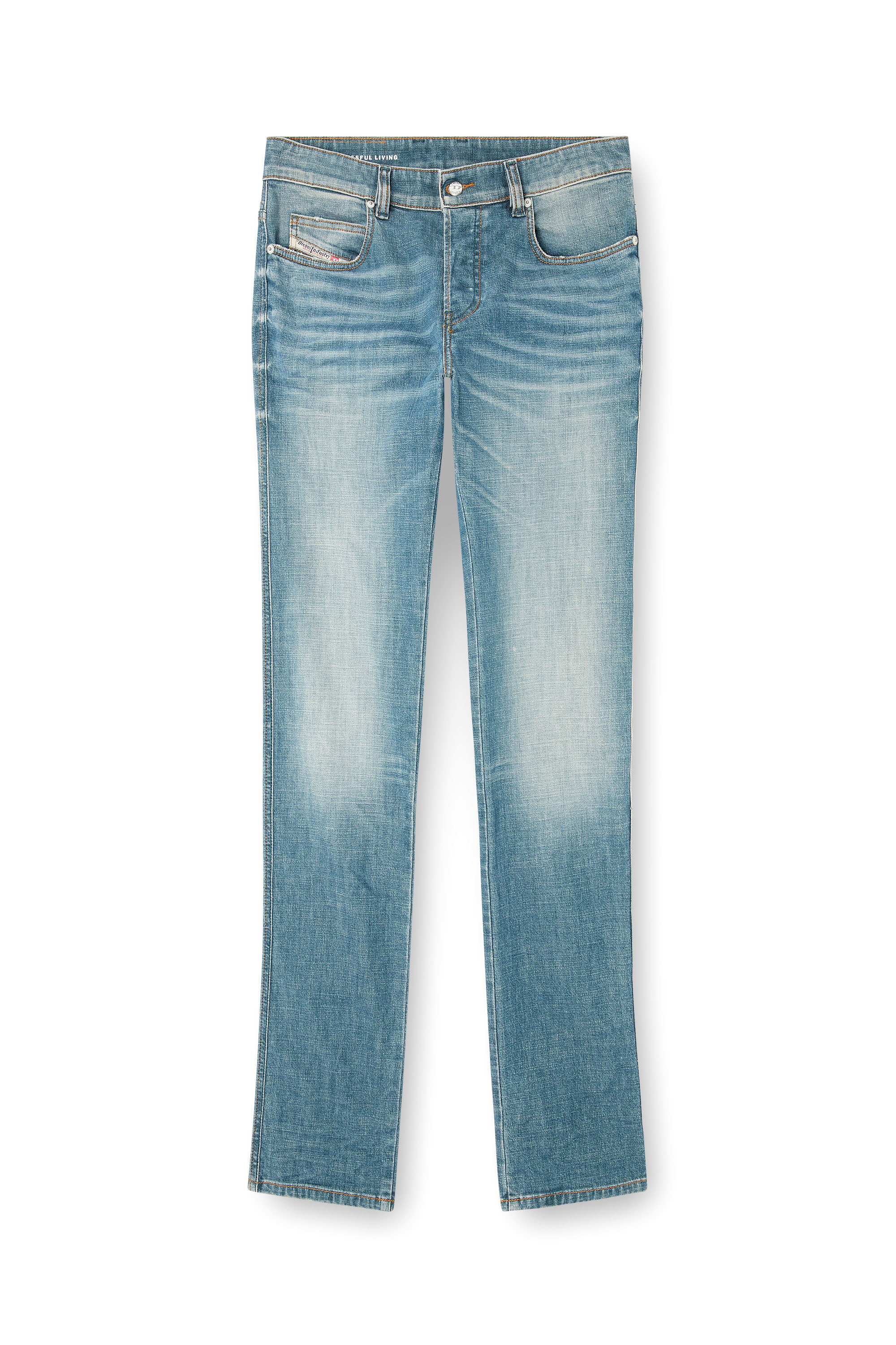 Diesel - Slim Jeans 1993 D-Vyl 09M58 Uomo, Blu medio - Image 3