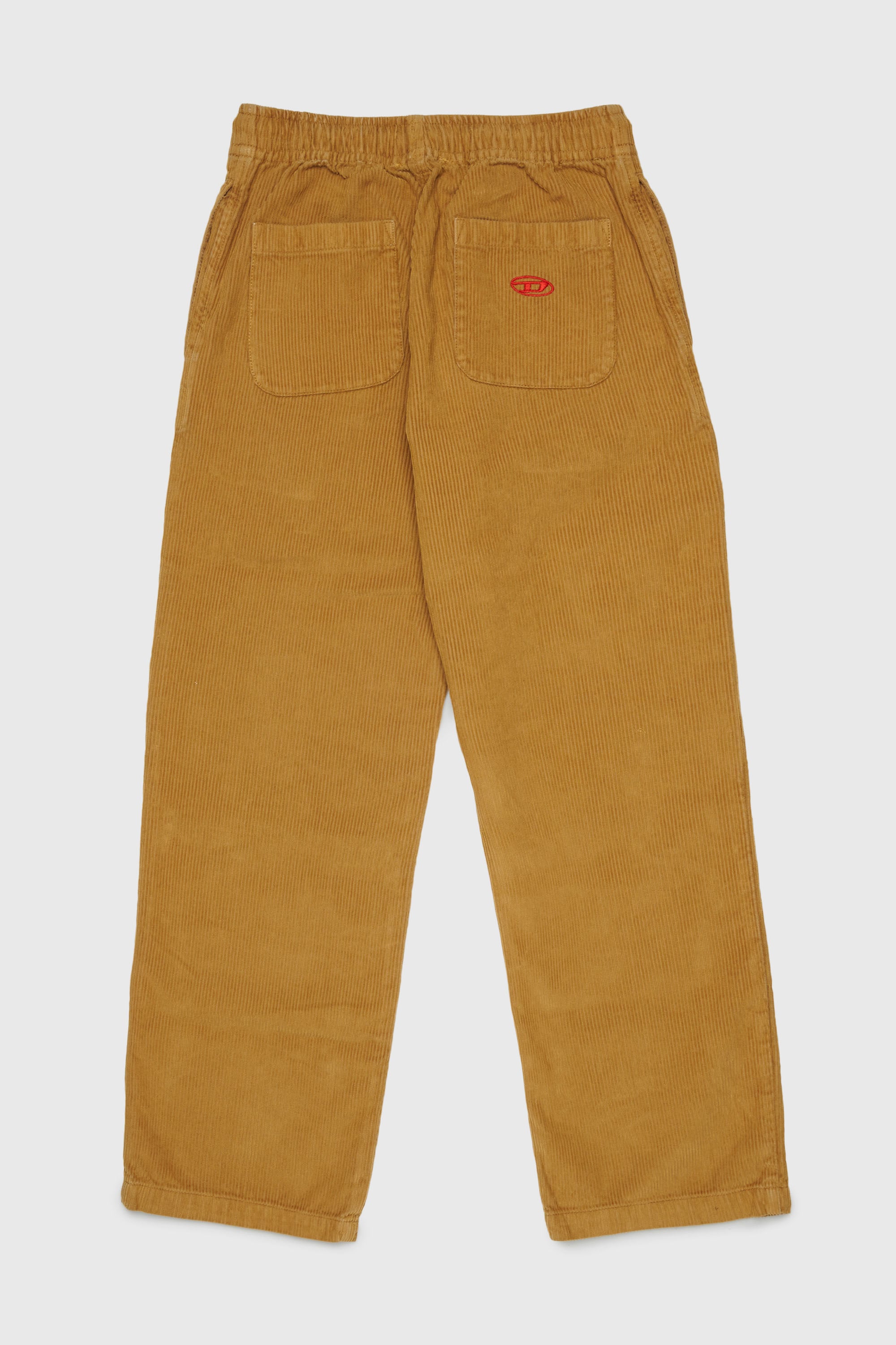 Diesel - PMILL, Pantaloni in velluto a coste con vita regolabile tramite coulisse Uomo in Marrone - 2