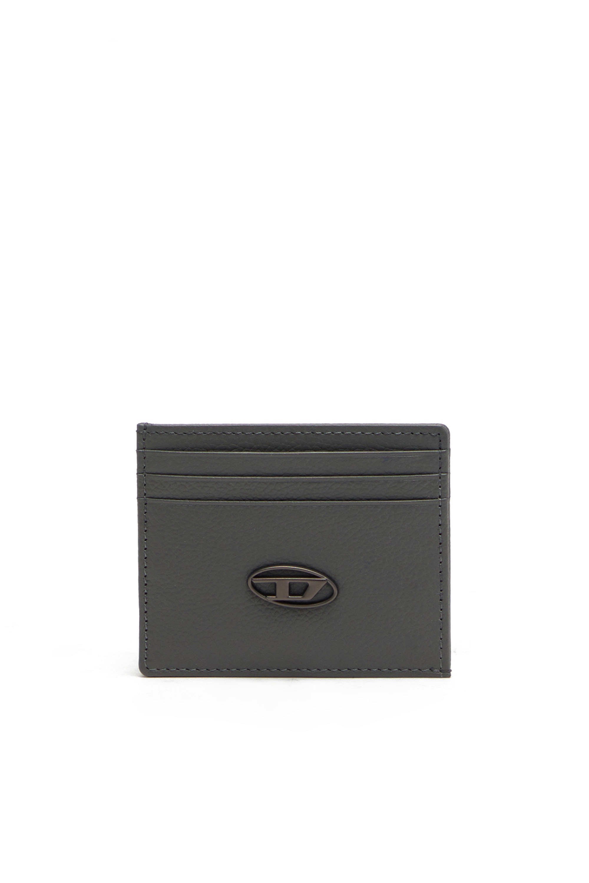 Diesel - CARD CASE, Grigio scuro - Image 1