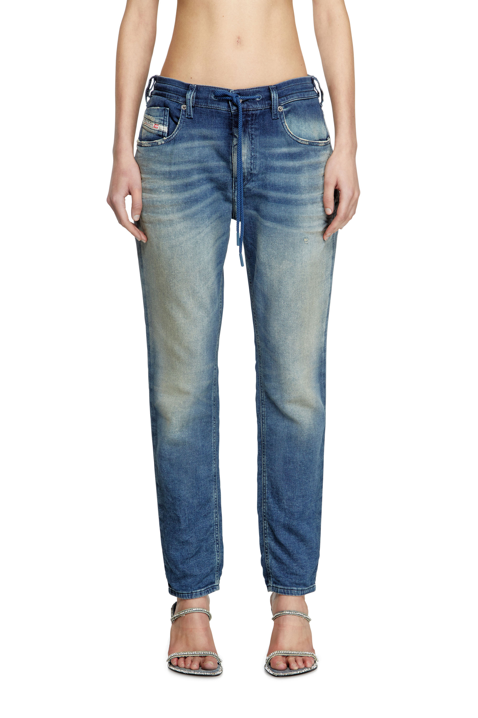 Diesel - Regular 2031 D-Krailey Joggjeans® 068PQ Donna, Blu medio - Image 1