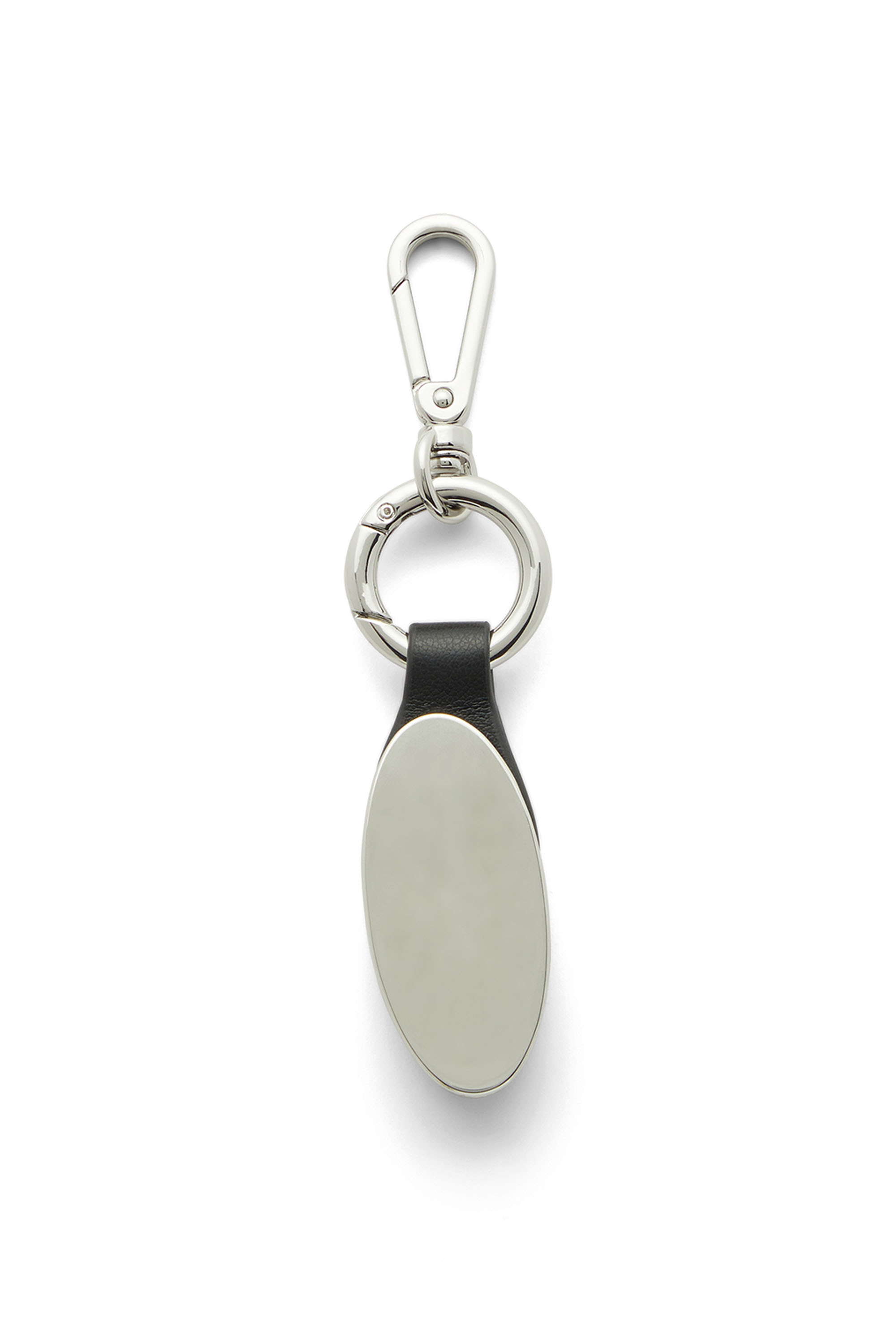 Diesel - GRAB-D 2.0 CHARM, Portachiavi in metallo con targhetta ovale Donna in ToBeDefined - 2
