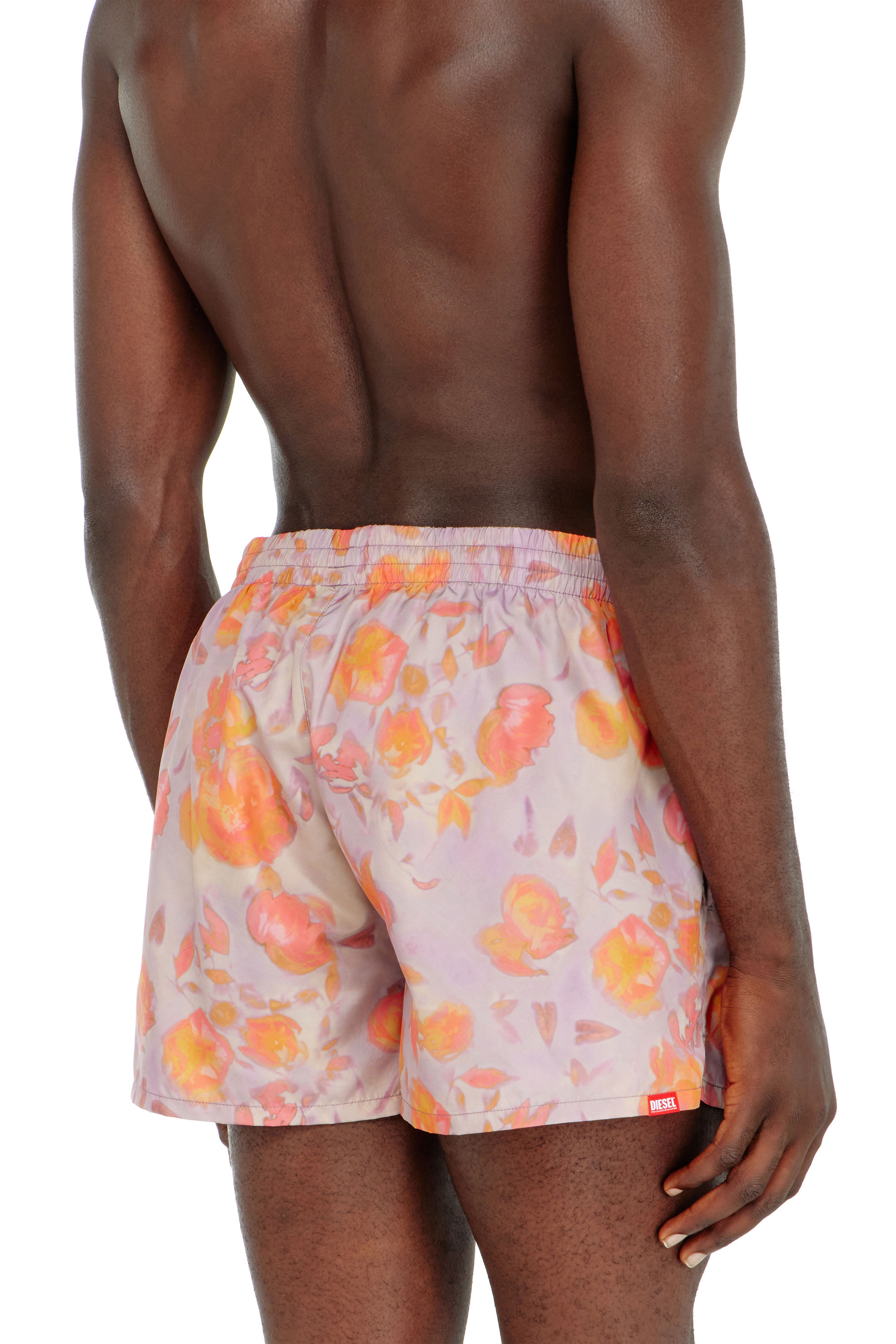 Diesel - OLLY-34-D-CORE, Costume da bagno metallizzati con stampa floreale Uomo in ToBeDefined - 4