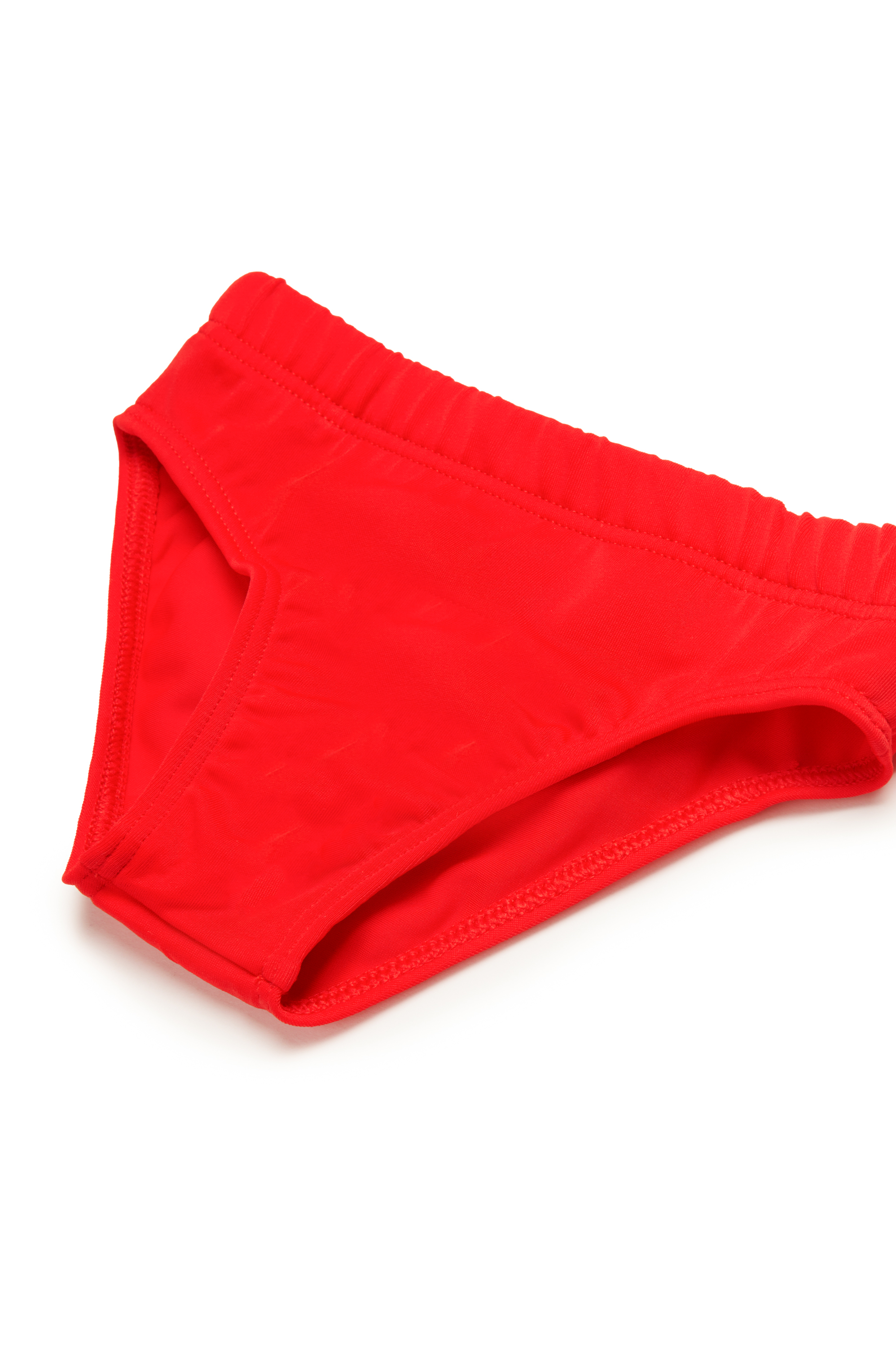 Diesel - MELLIB, Slip da bagno con stampa Oval D Uomo in Rosso - 3