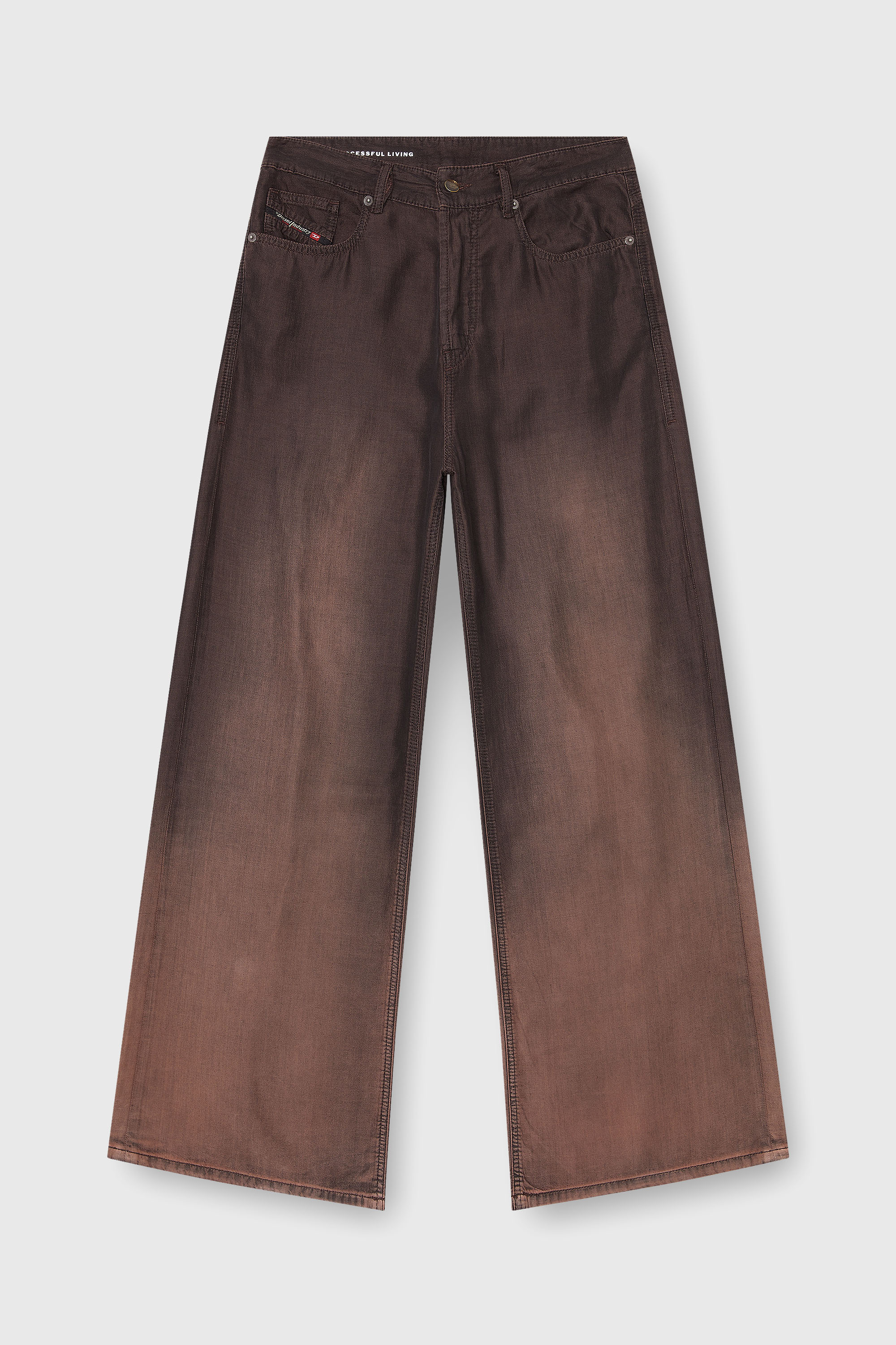 Diesel - Relaxed Jeans 1996 D-Sire 068YF Donna, Marrone - Image 2