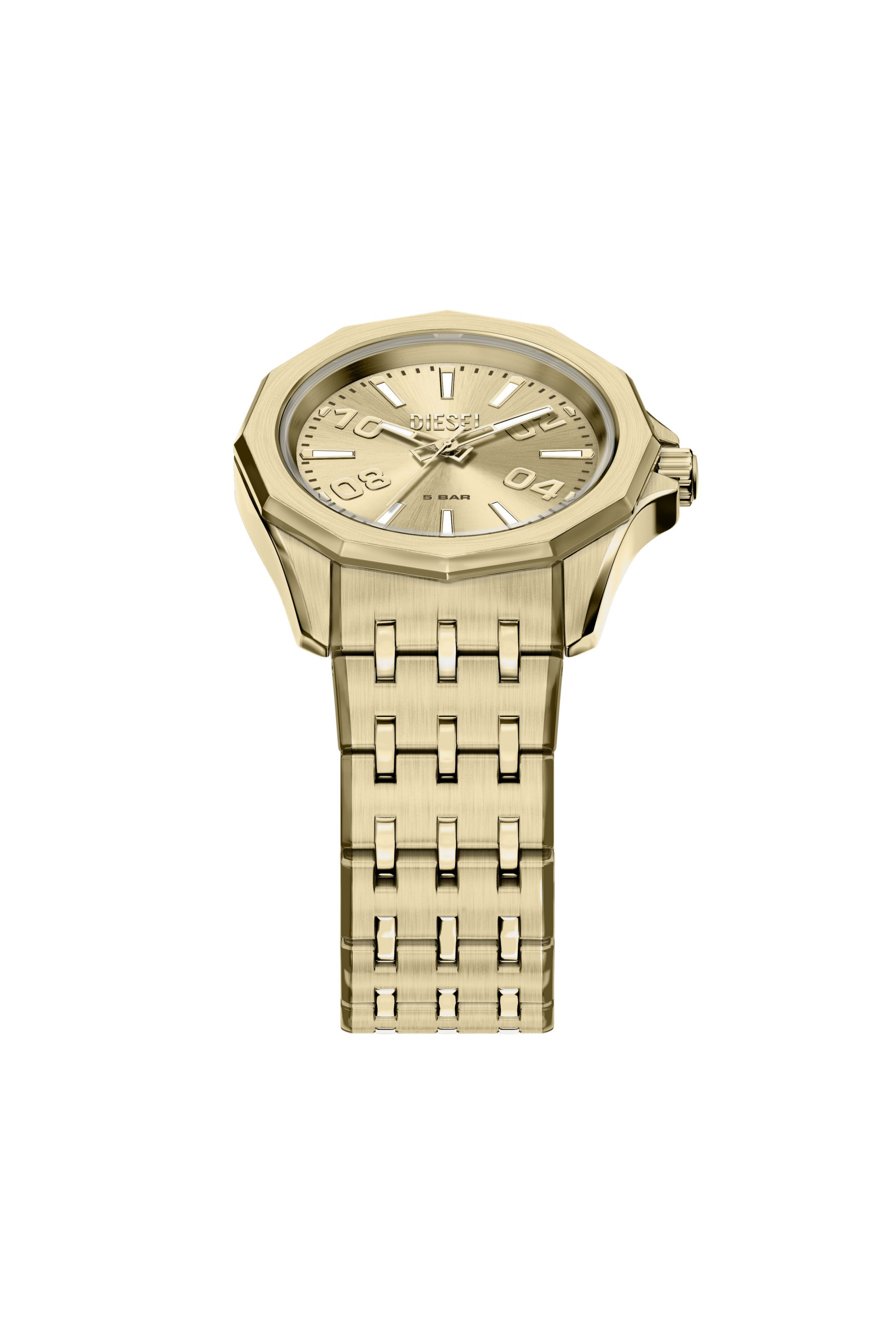 Diesel - DZ2239 WATCH, Orologio Stinger in acciaio color oro Uomo in Oro - 6