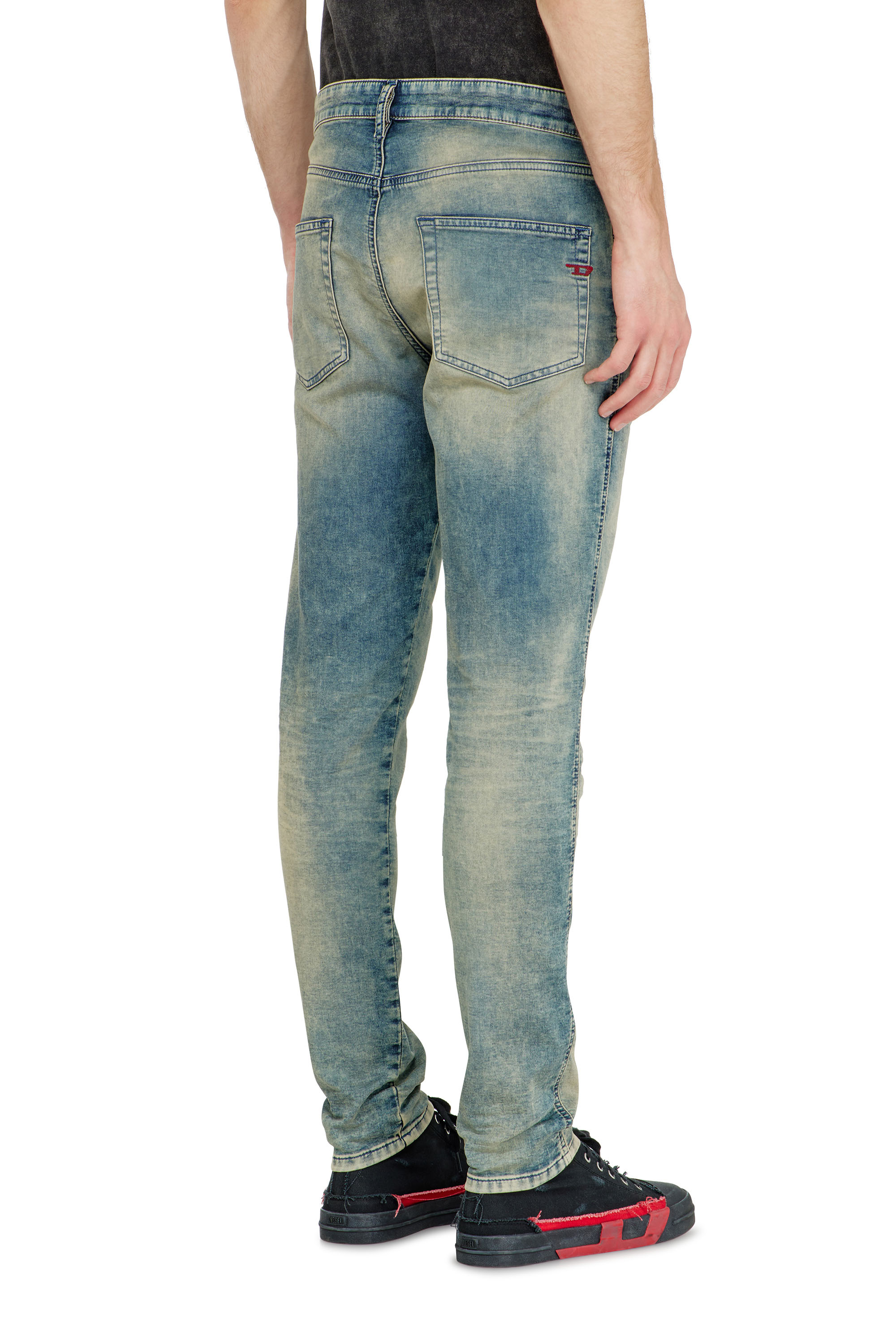 Diesel - Slim 2062 D-Strukt Joggjeans&reg; 09P60 Uomo, Blu medio - Image 3