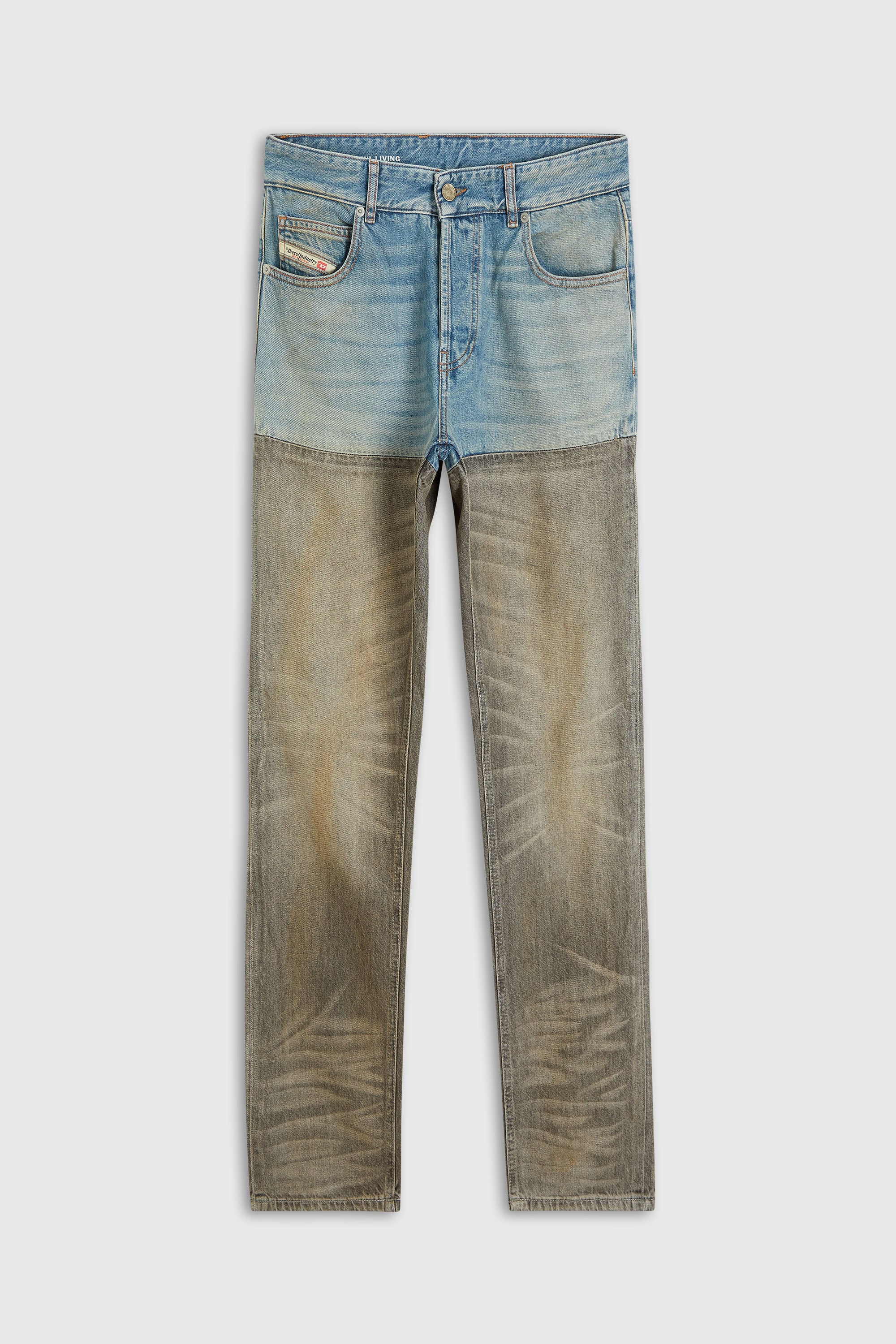 Diesel - Slim Jeans 1993 D-Vyl 0ADDX Uomo, Grigio/Blu - Image 2