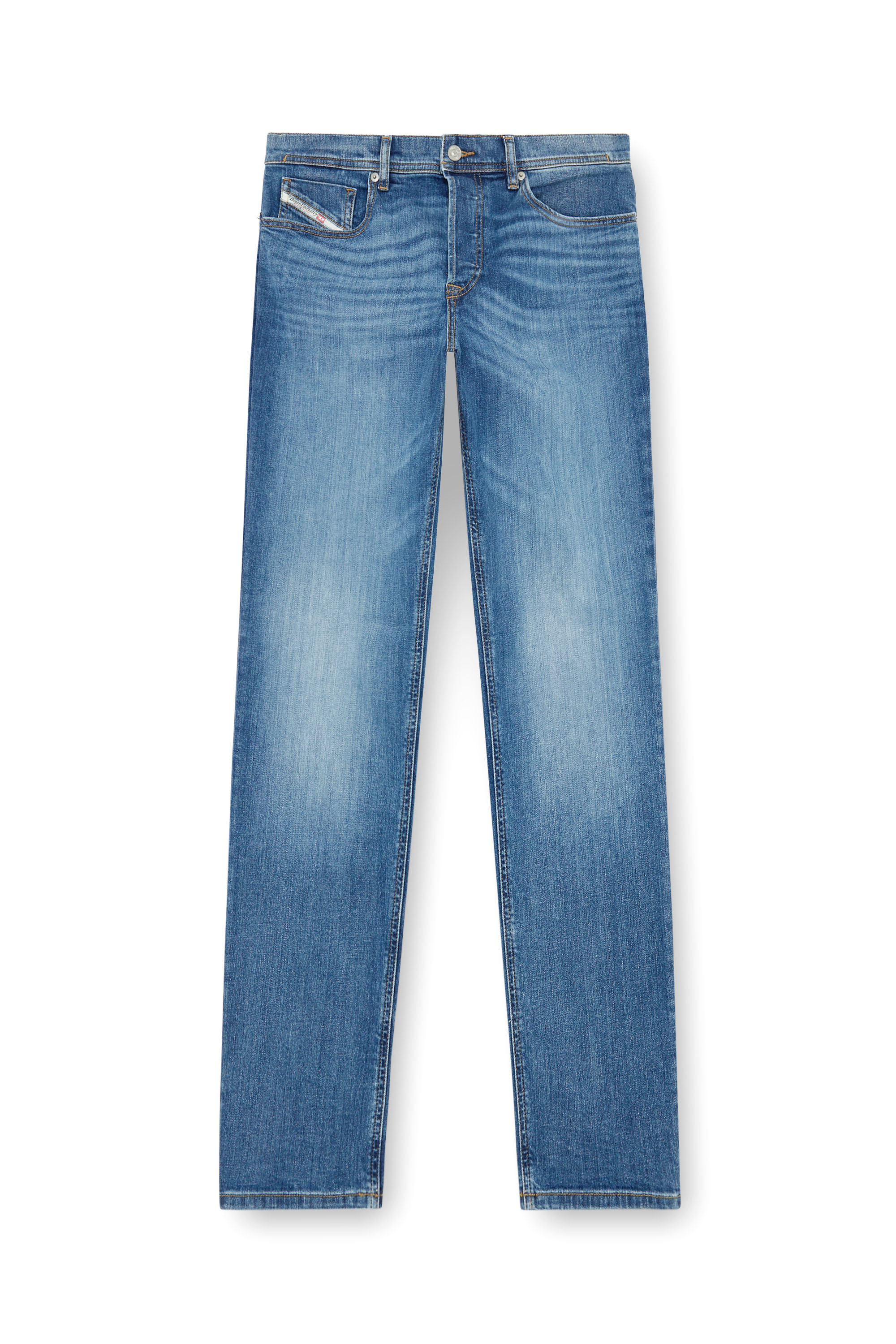 Diesel - Regular Jeans 2023 D-Finitive 0KIAL Uomo, Blu Chiaro - Image 3
