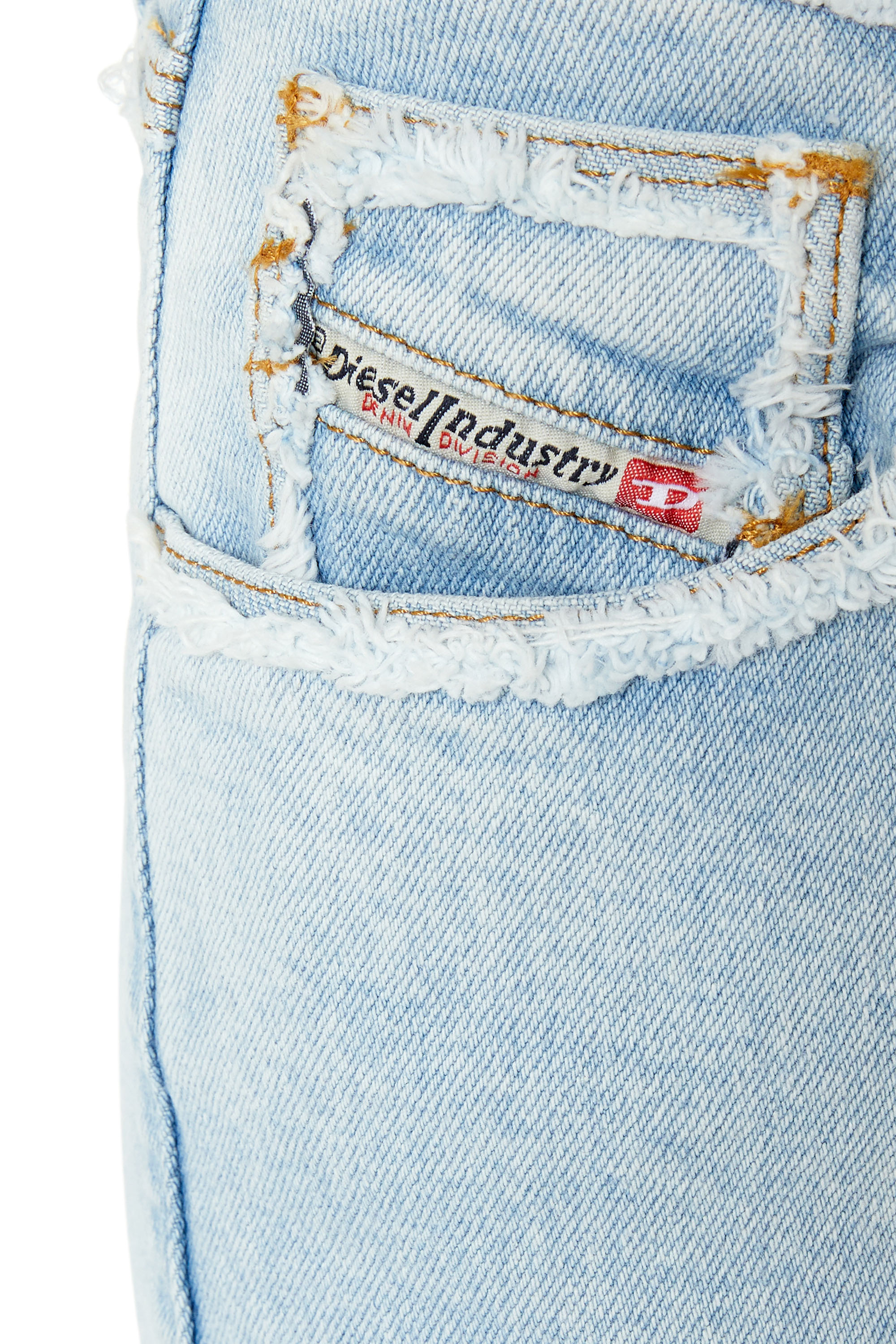 Diesel - 1969 D-Ebbey 09F68 Bootcut and Flare Jeans, Blu Chiaro - Image 4
