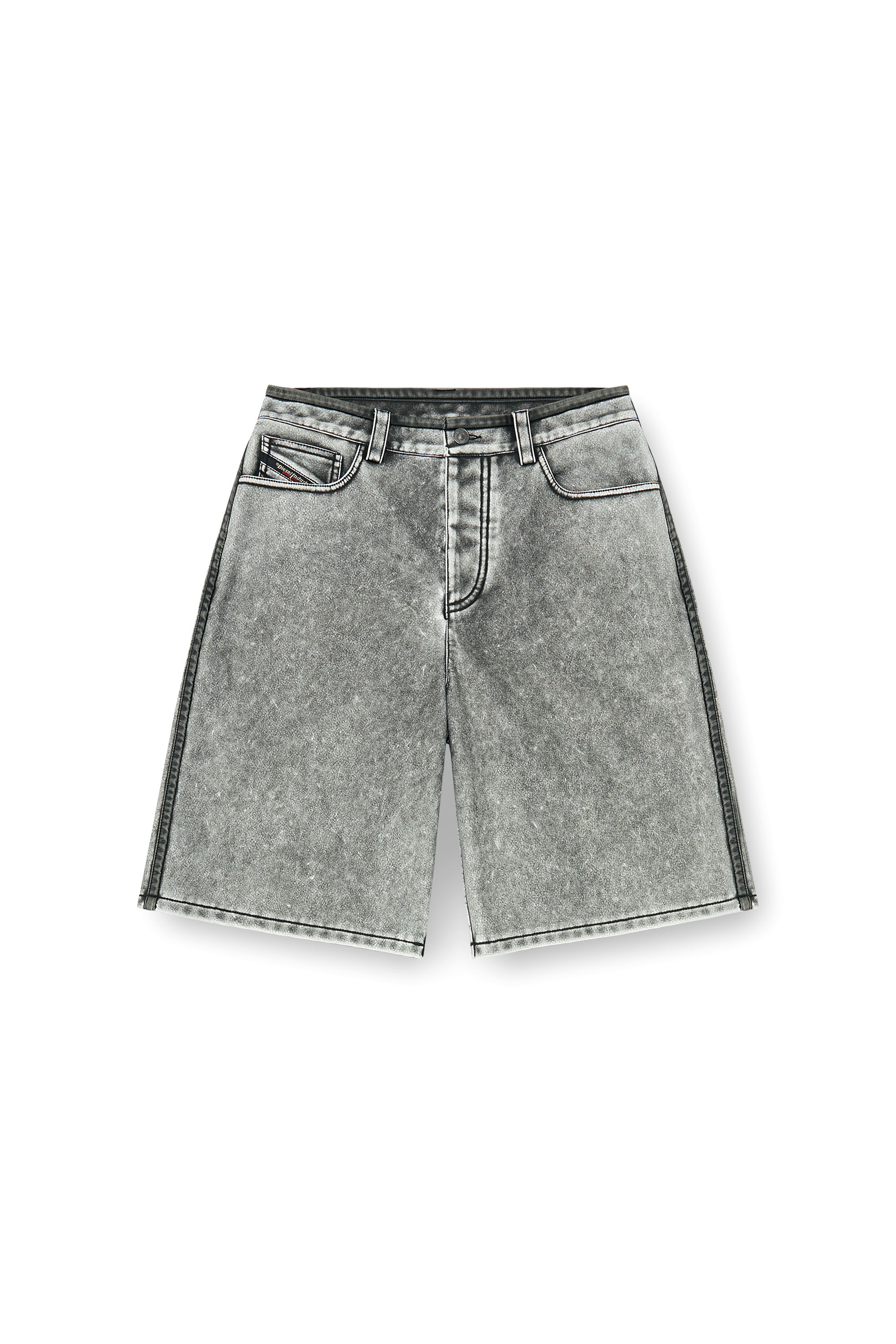 Diesel - P-ARLOR, Bermuda shorts in PU Donna in ToBeDefined - 4