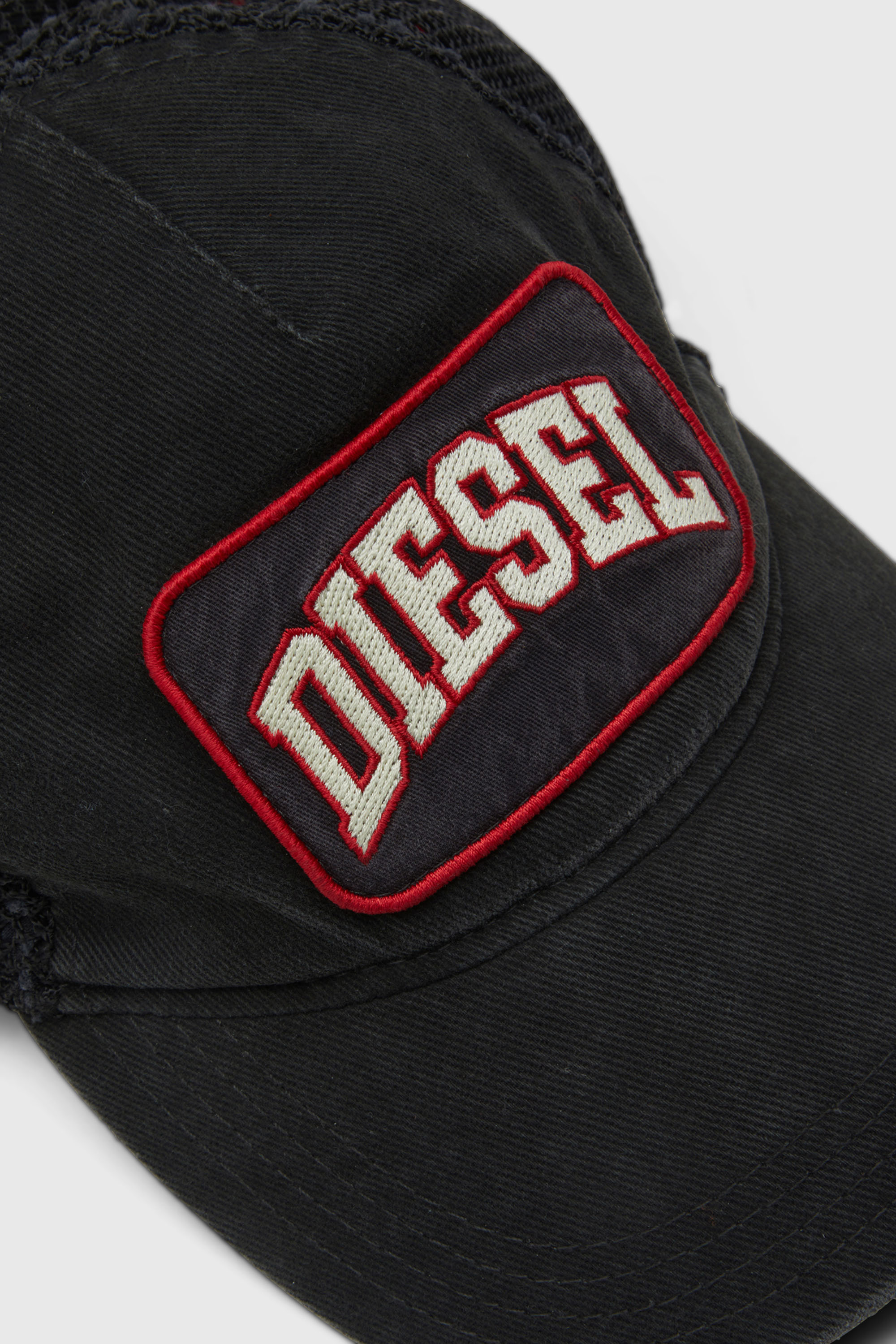 Diesel - C-MESHY, Cappello da baseball in rete Uomo in Nero - 3