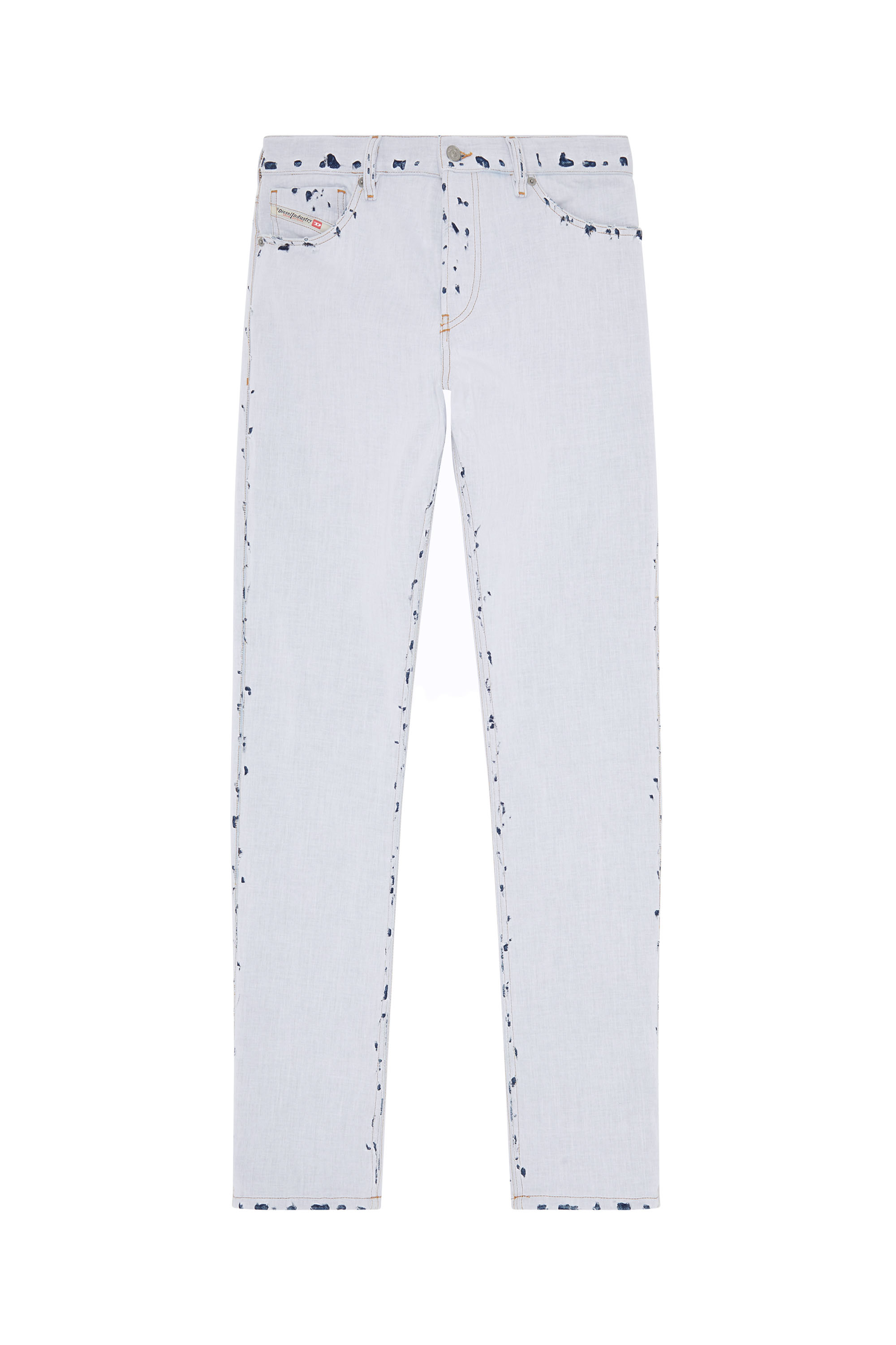 1995 D-Sark 007R5 Straight Jeans, Bianco - Jeans