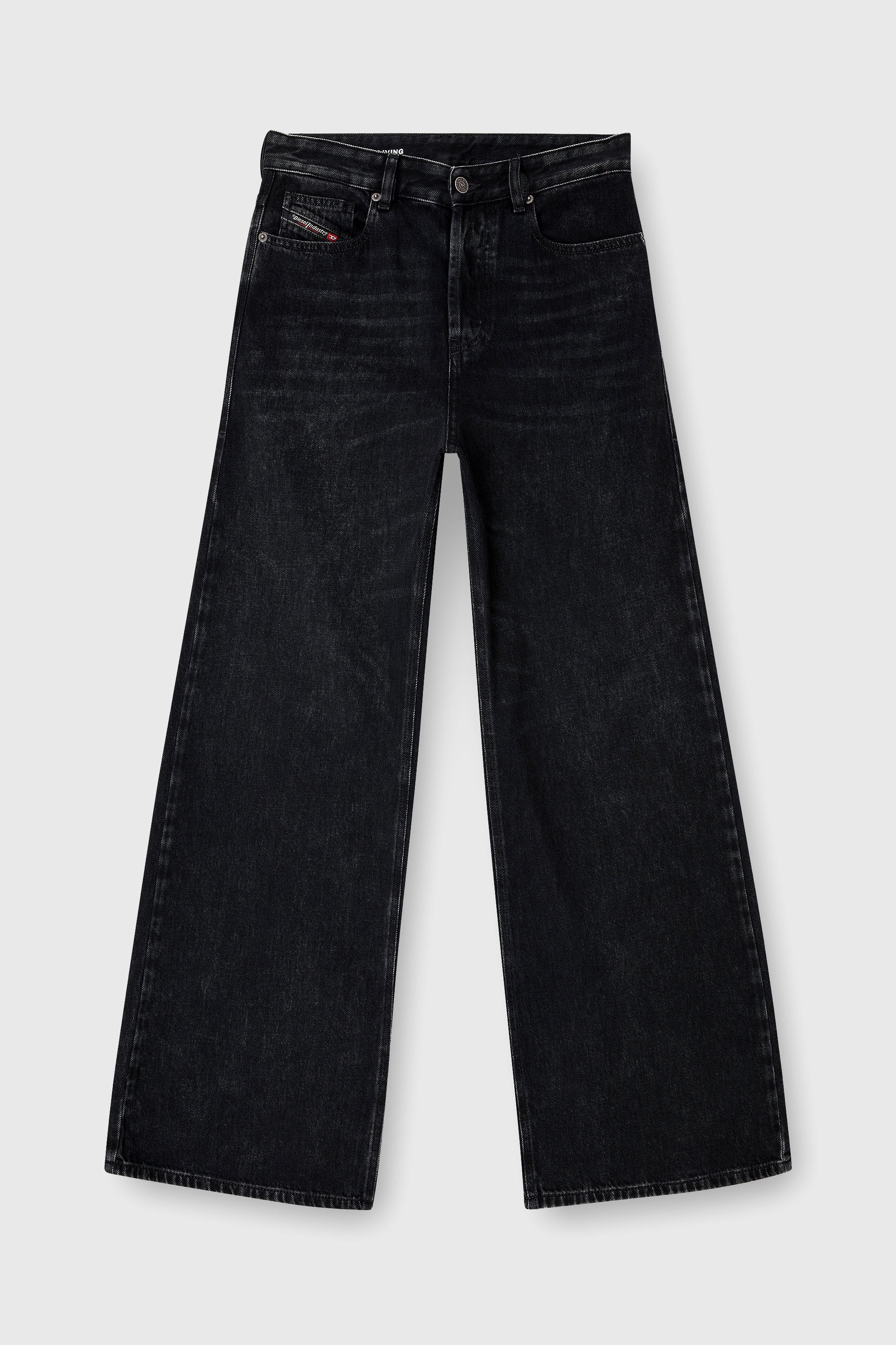 Diesel - Unisex's Relaxed Jeans 1996 D-Sire 09P09, Black/Dark grey - 2
