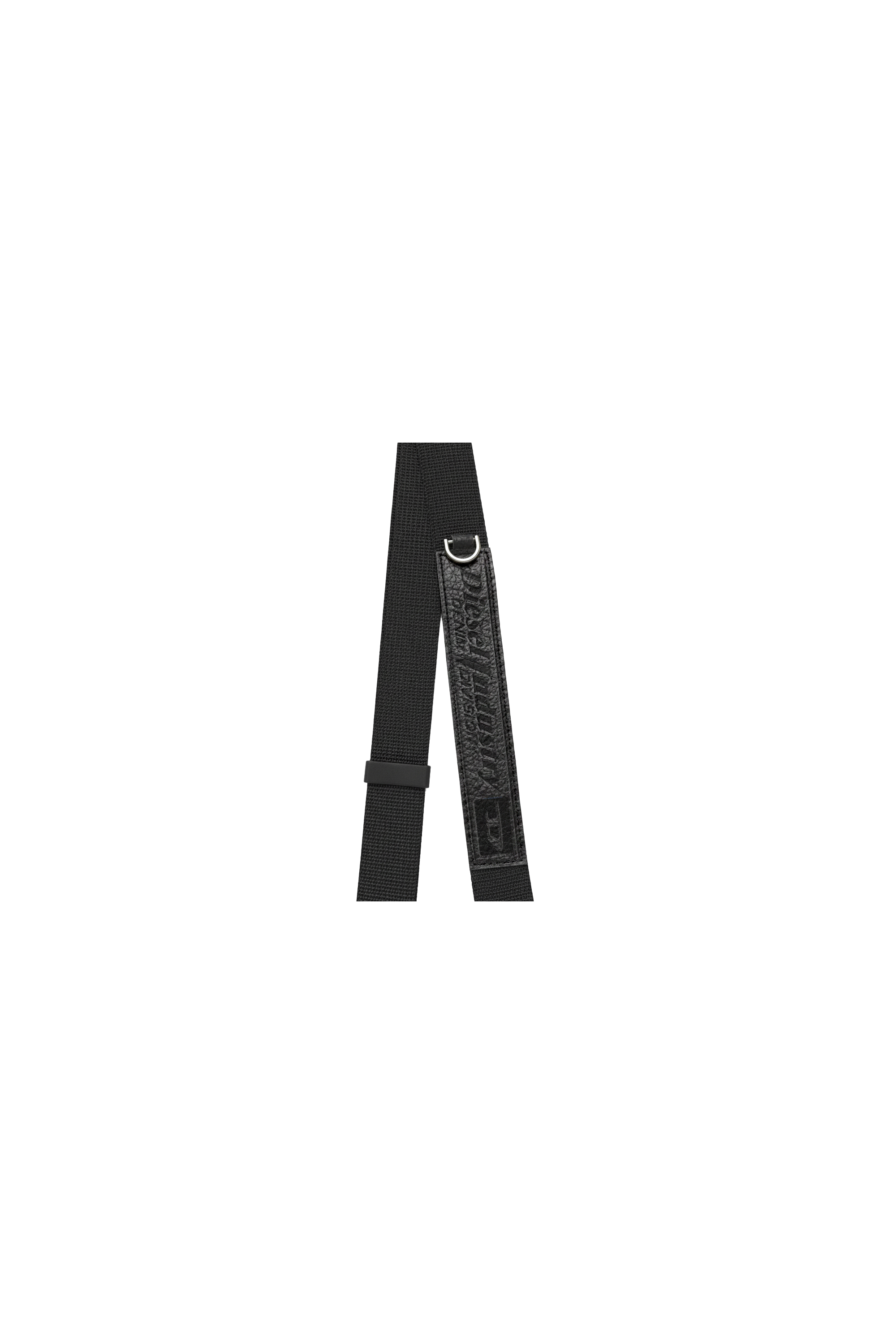 Diesel - 60658 UNIVERSAL STRAP, Tracolla a collana Flag D per smartphone Unisex in Nero - 3