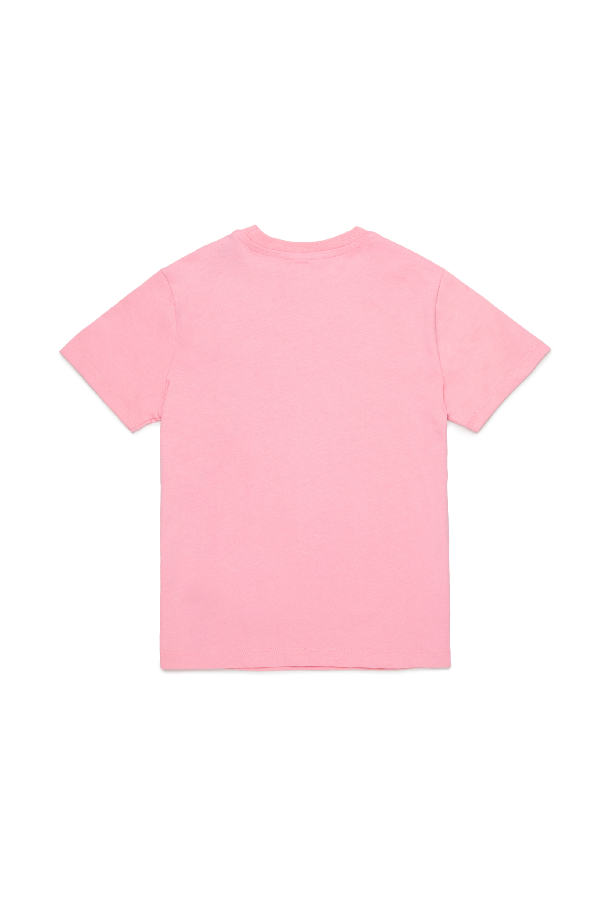 Diesel - TCUORE, T-shirt con logo a cuore Donna in Rosa - 2