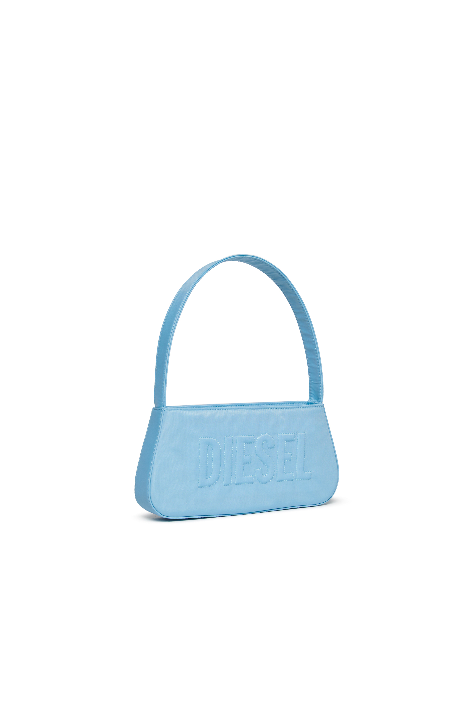 Diesel - WDELIA, WDELIA Borsa in nylon con logo ricamato Donna in Blu - 3
